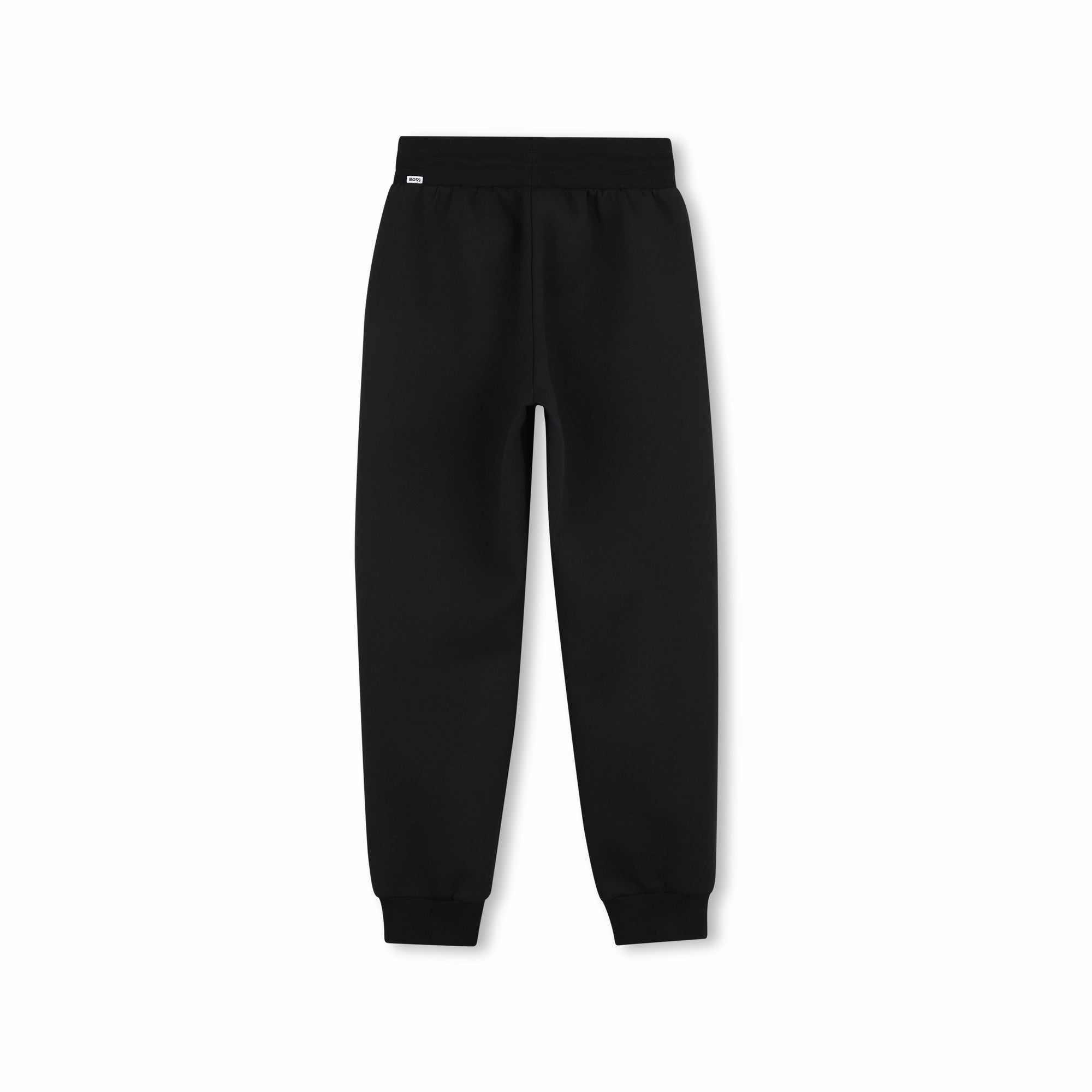 Boys Black Cotton Trousers