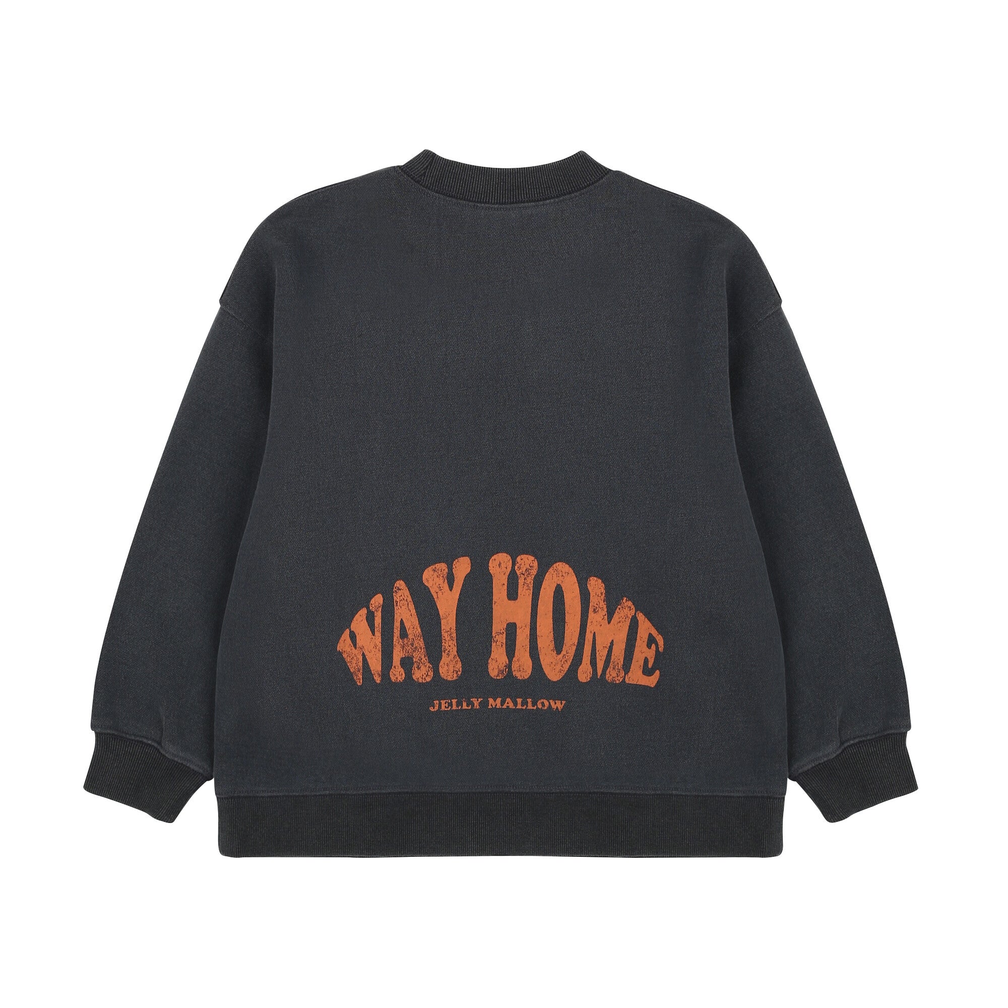 Boys & Girls Navy Printed Cotton Sweatshirt