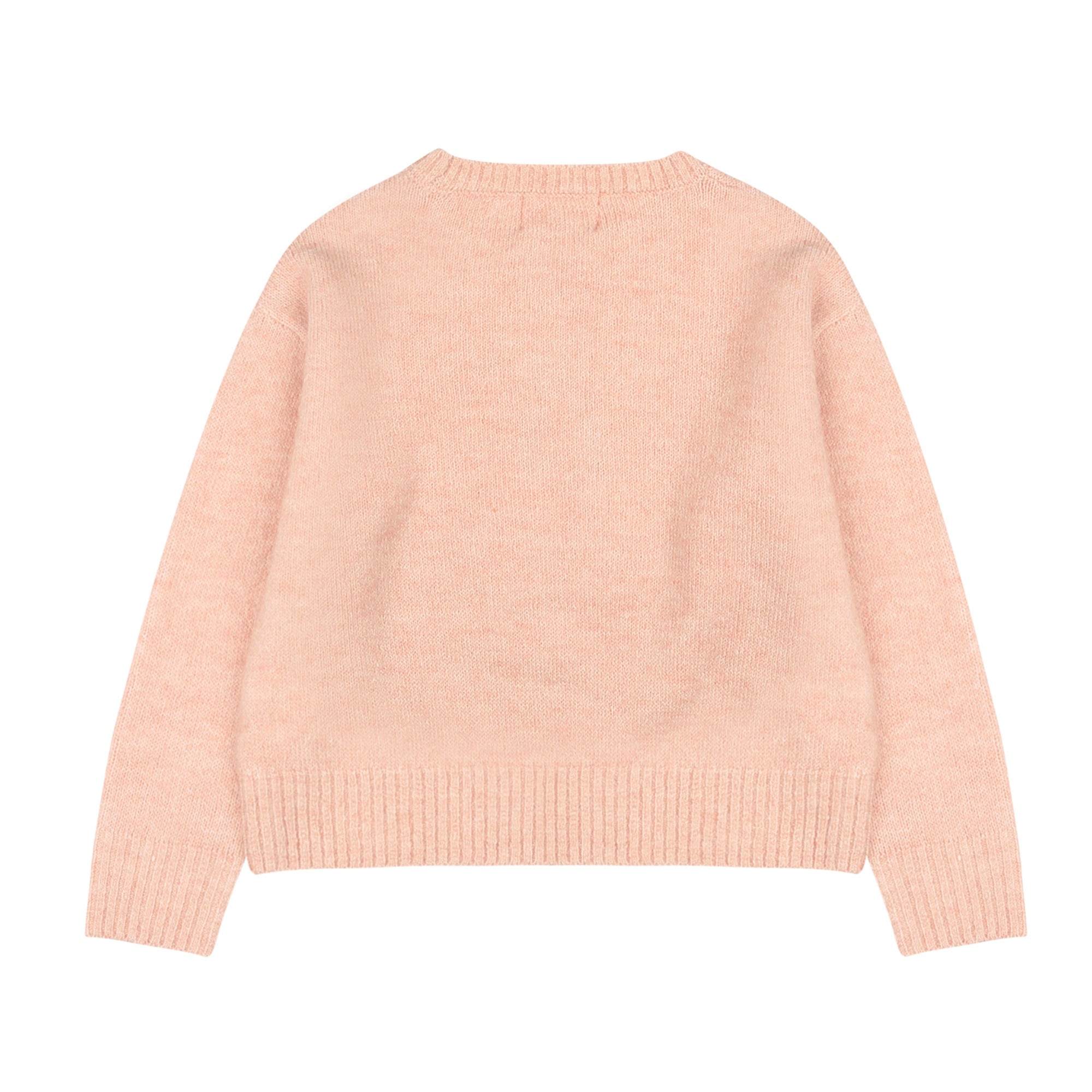 Girls Pink Cherry Sweater