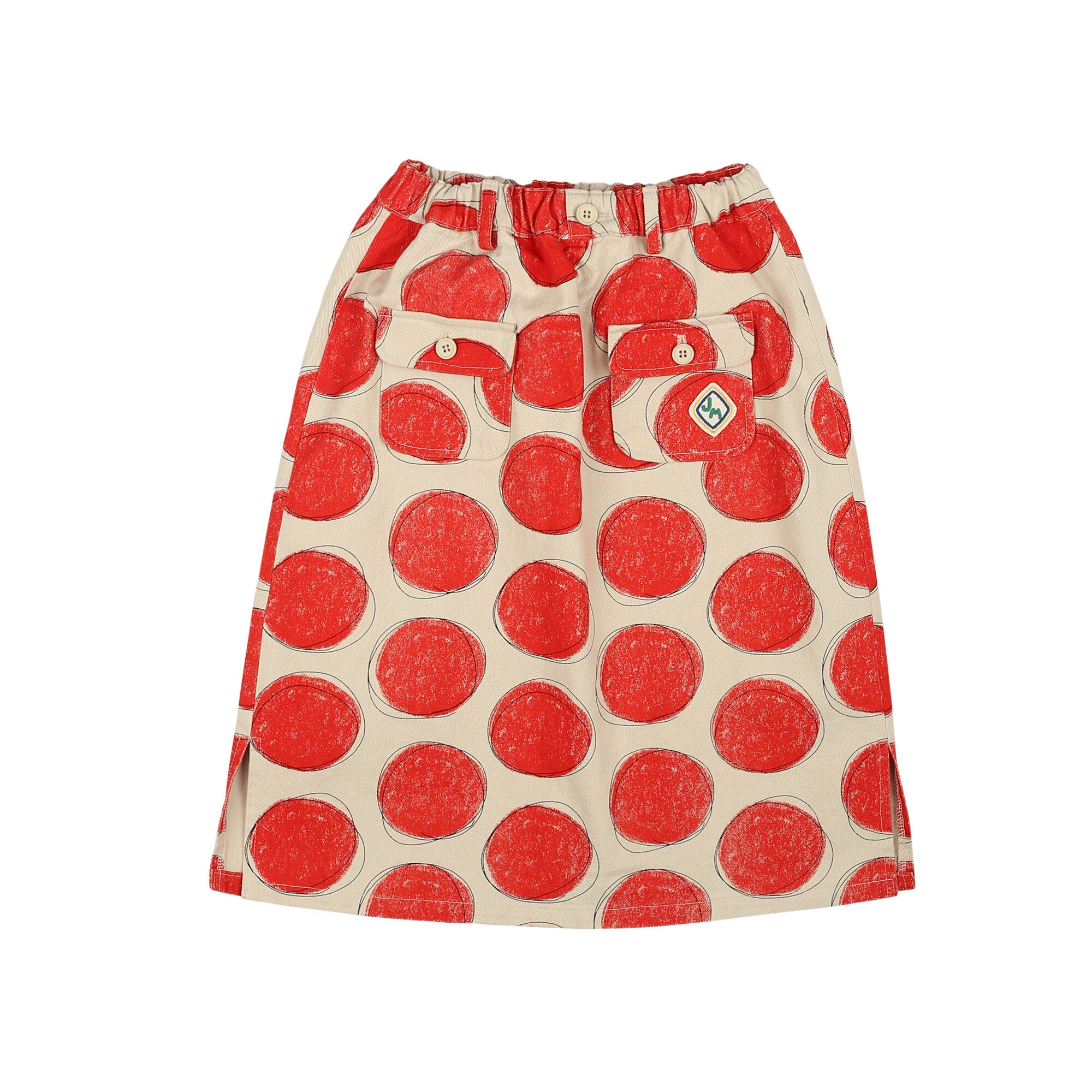 Girls Red Dots Skirts