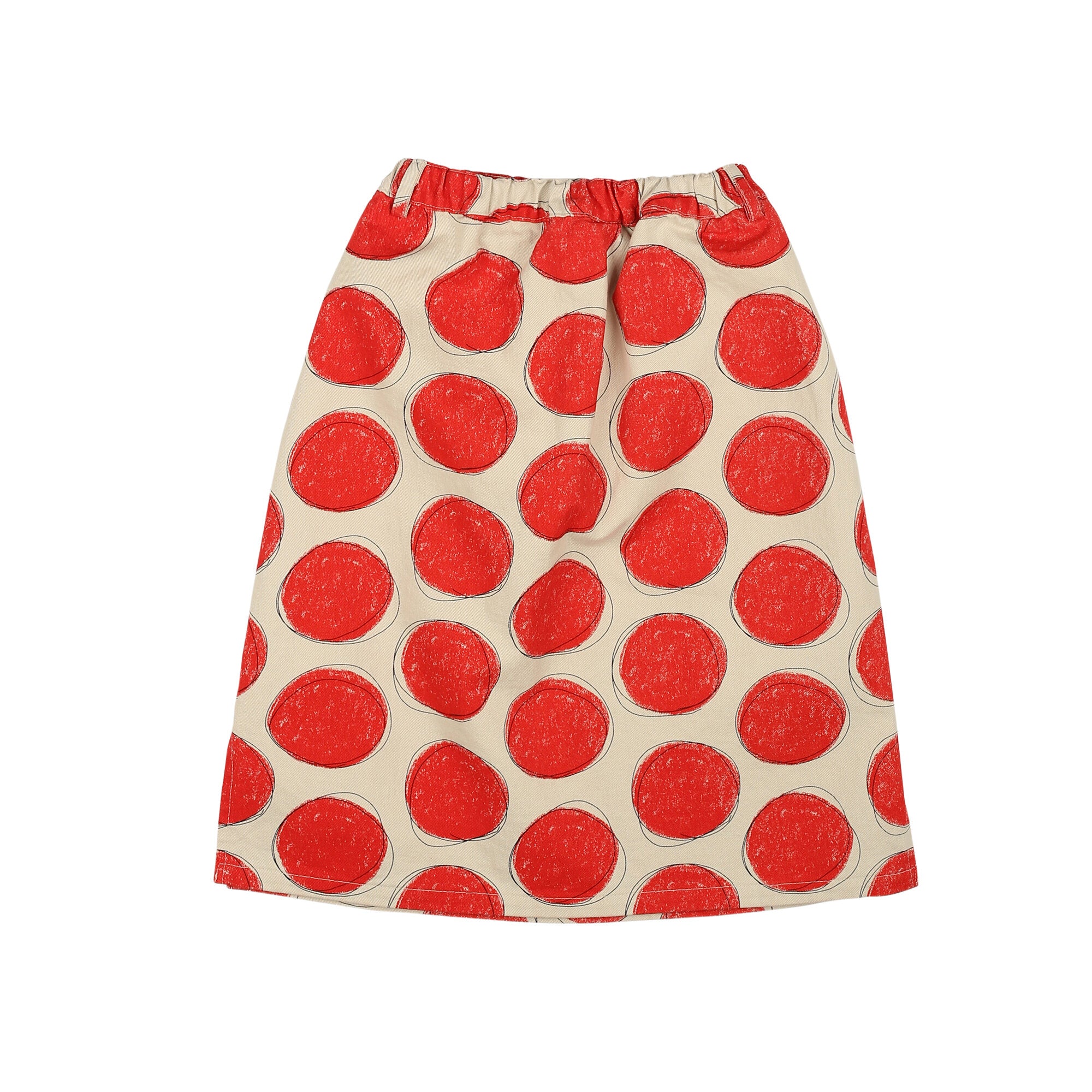 Girls Red Dots Skirts