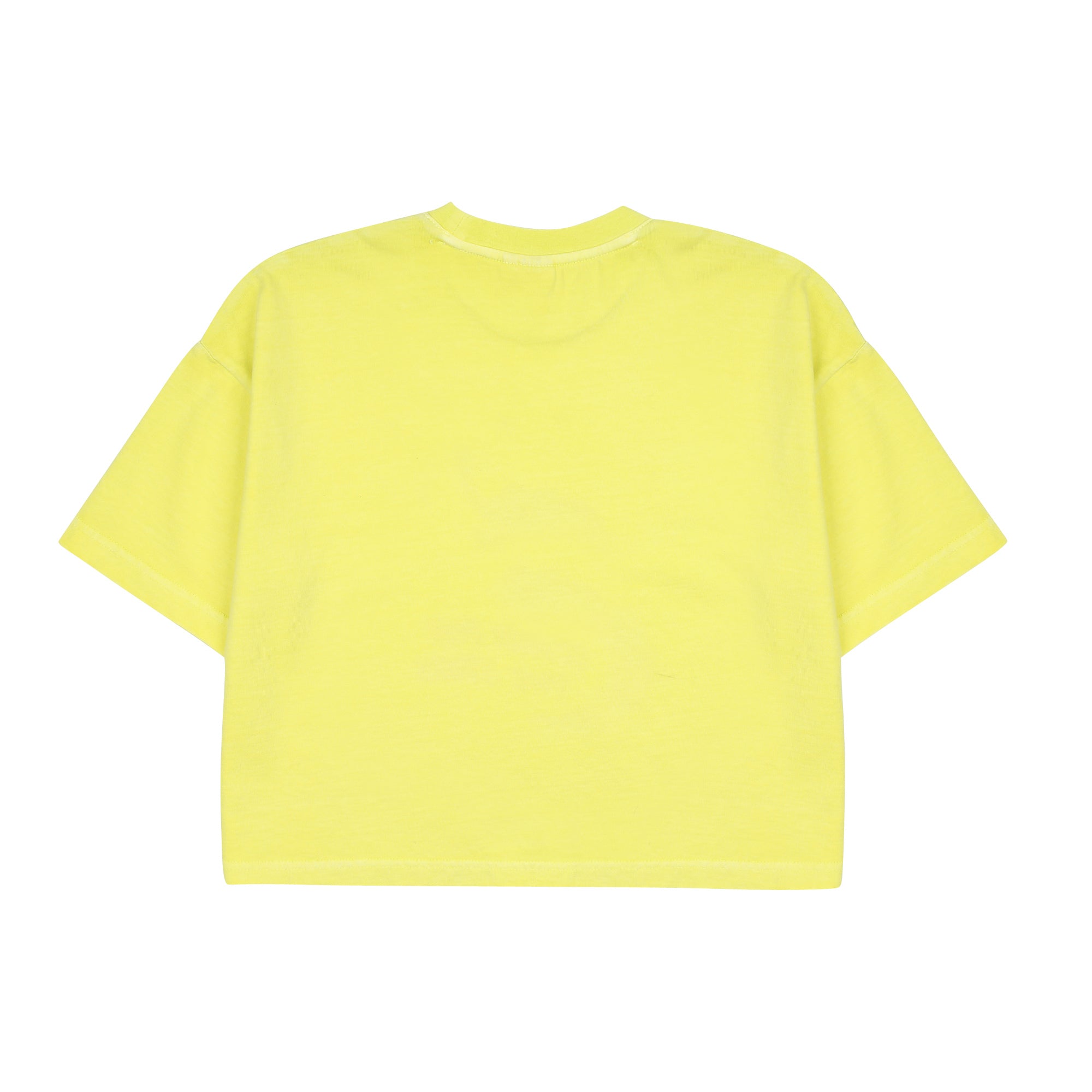 Boys & Girls Yellow Elephant Cotton T-Shirt
