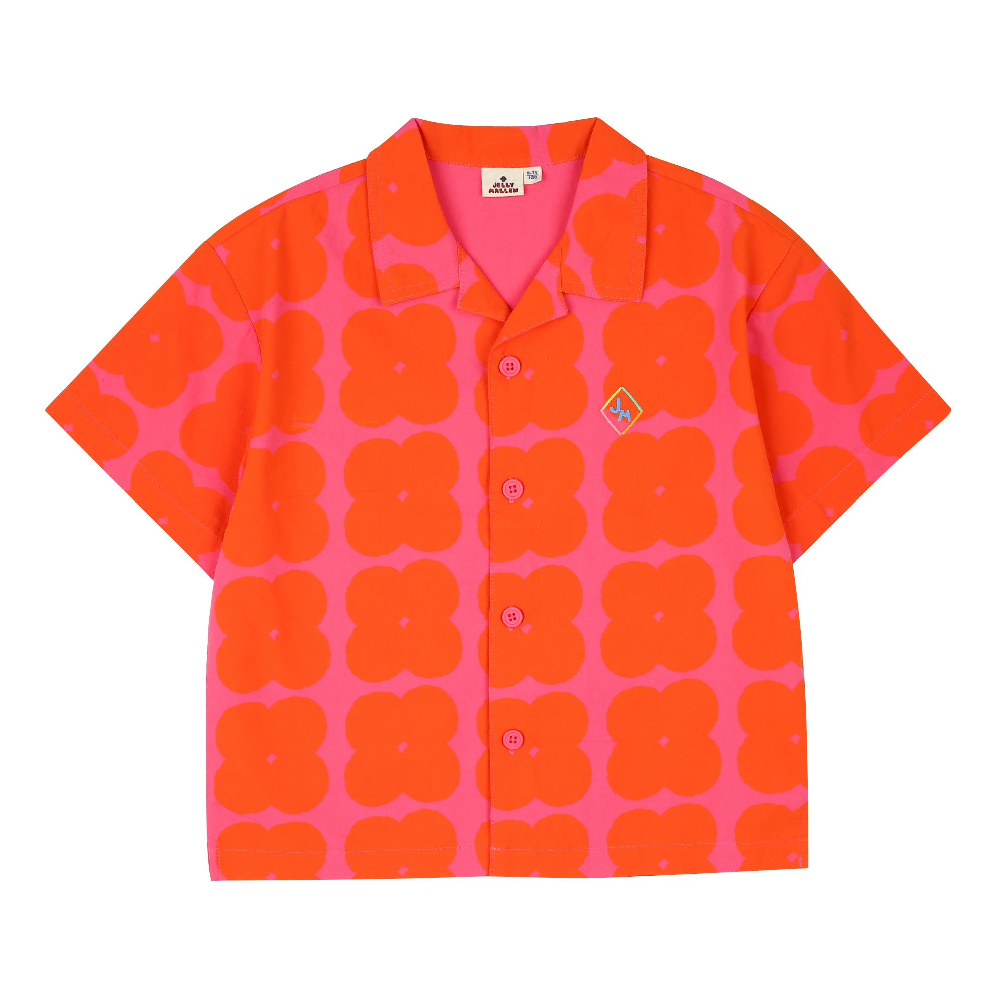 Boys & Girls Pink Cotton Shirt