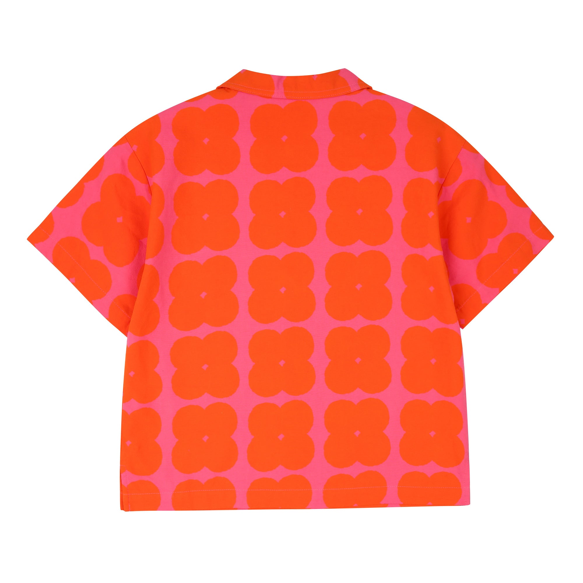 Boys & Girls Pink Cotton Shirt