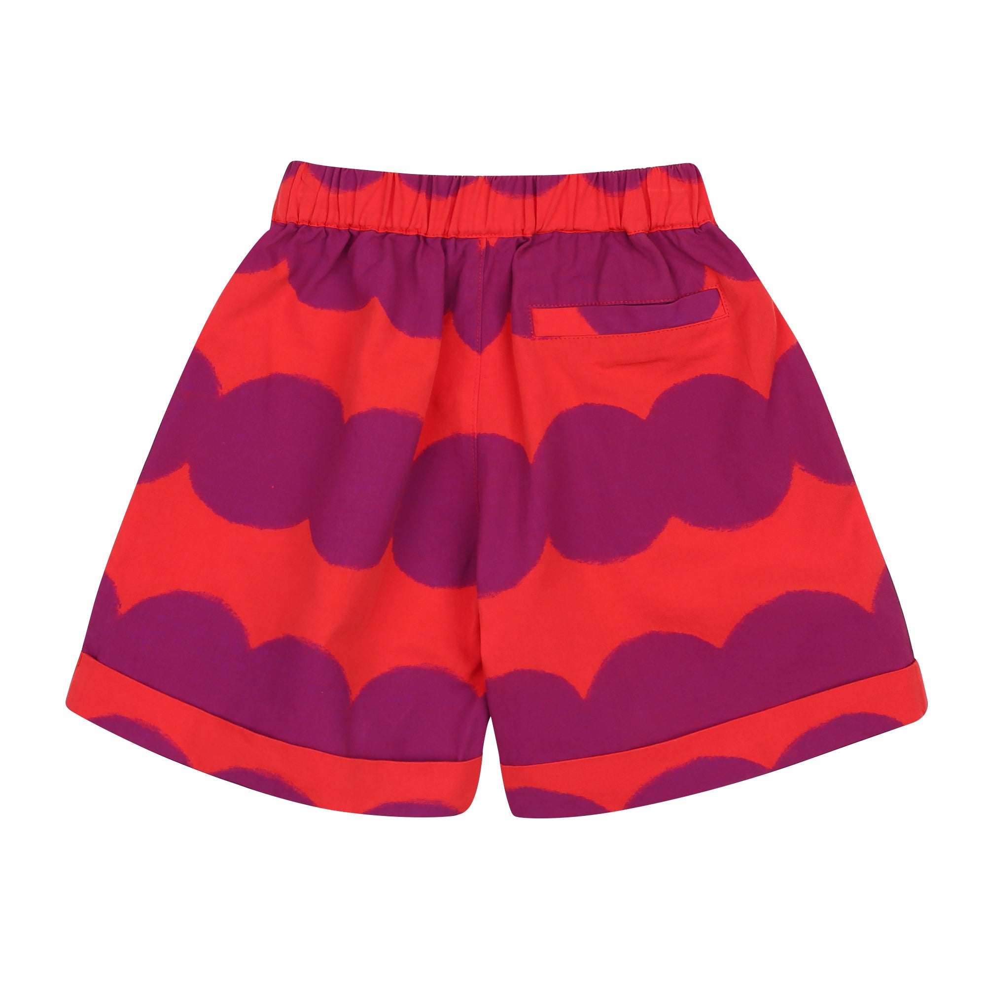 Boys & Girls Purple Dots Cotton Shorts