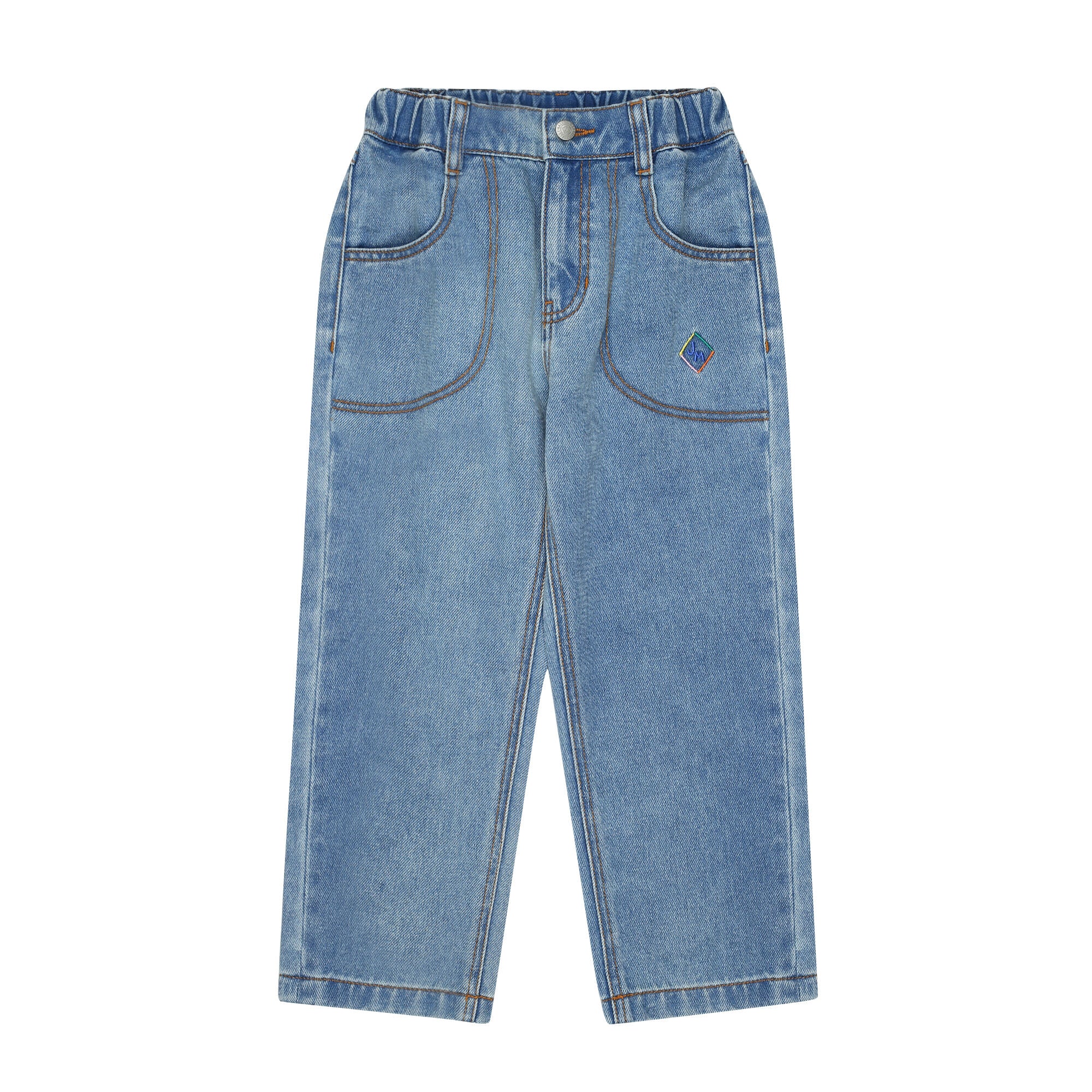 Boys & Girls Blue Denim Trousers