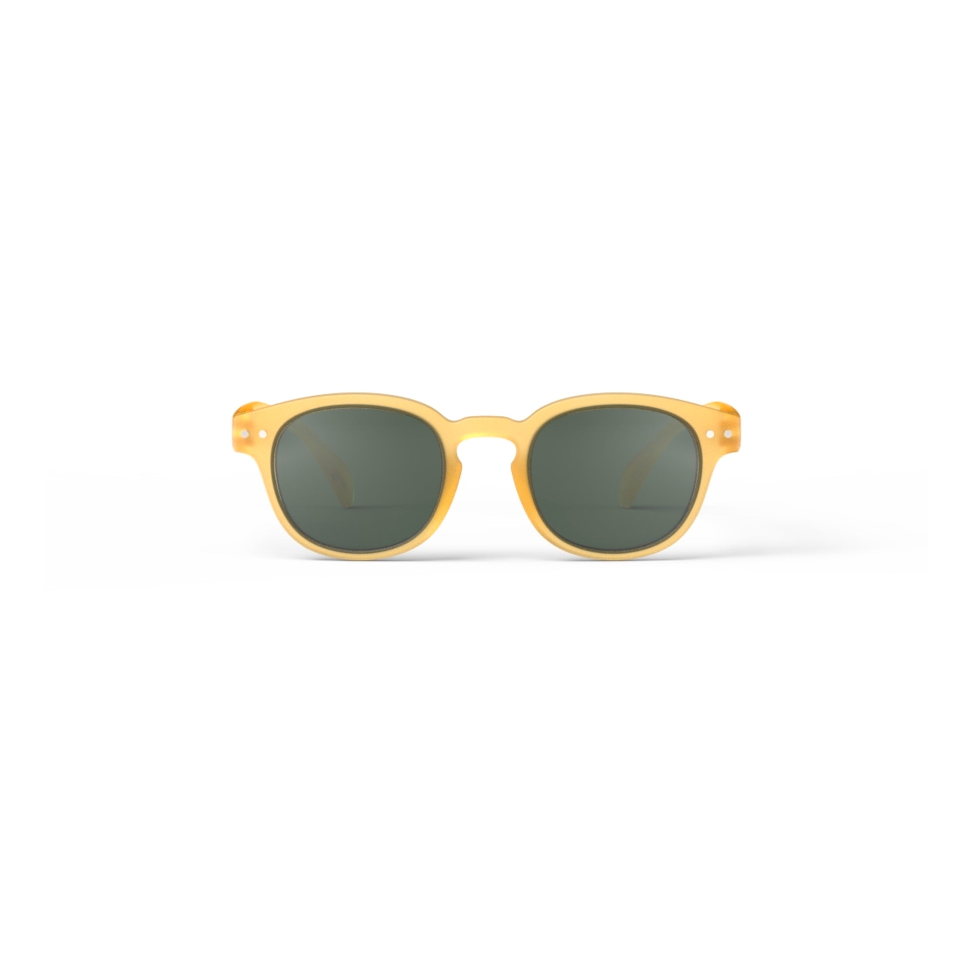 Boys & Girls Yellow "SUN #C" Sunglasses(5-10Y)