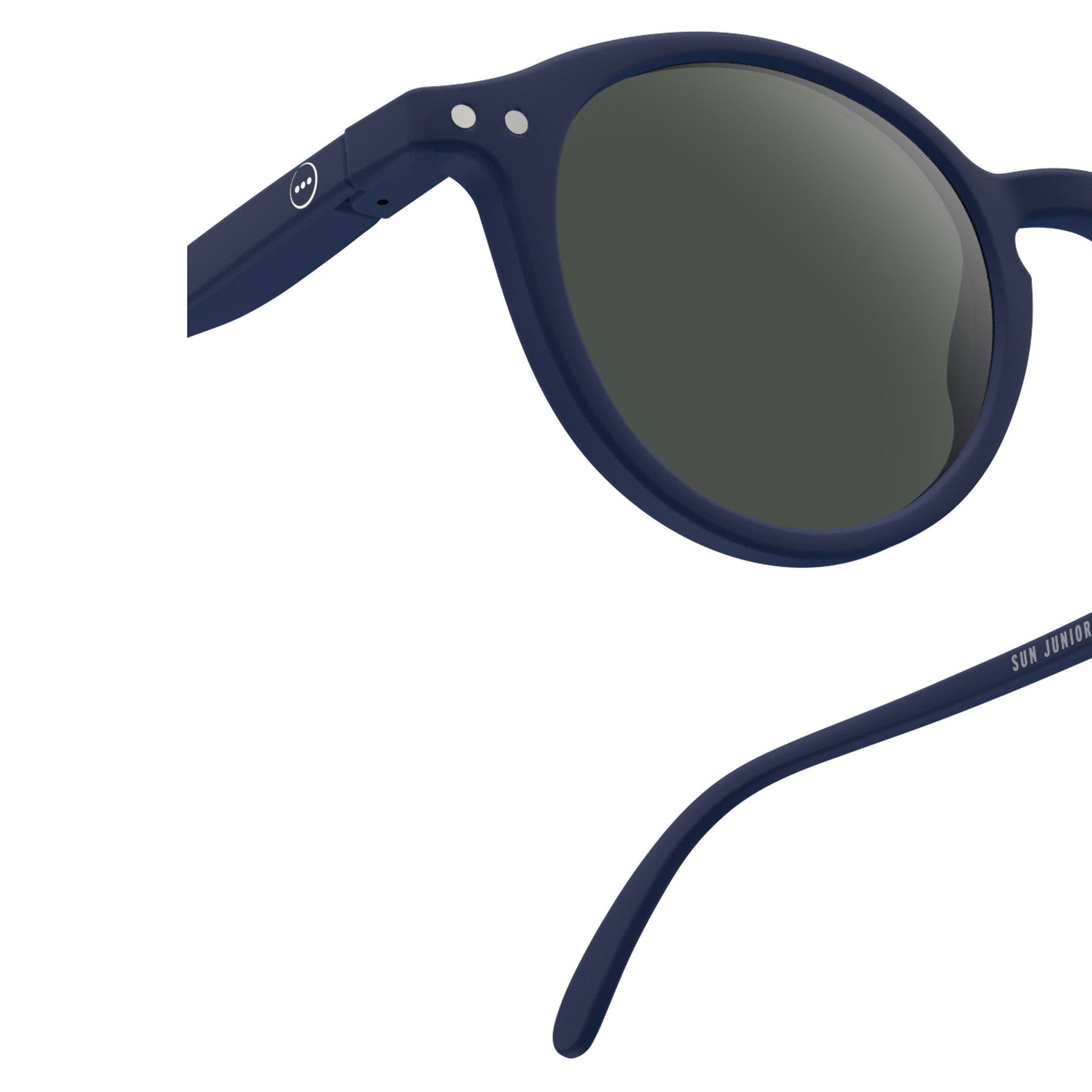 Boys & Girls Navy "SUN #D" Sunglasses(5-10Y)