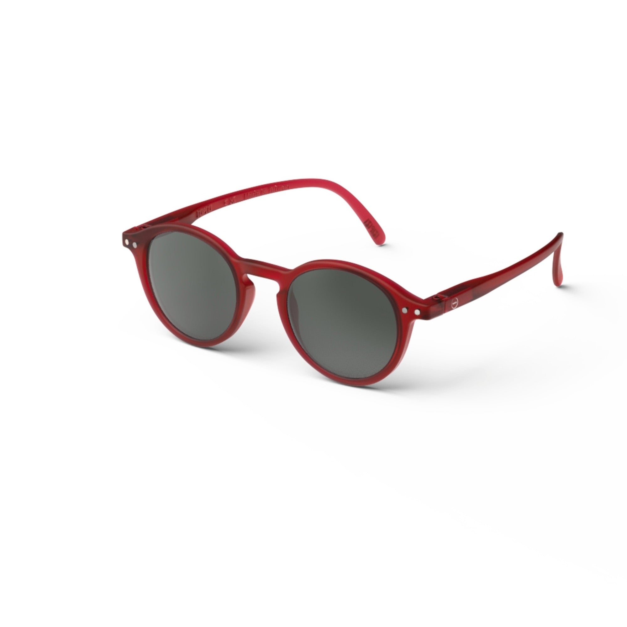 Boys & Girls Red "SUN #D" Sunglasses(5-10Y)