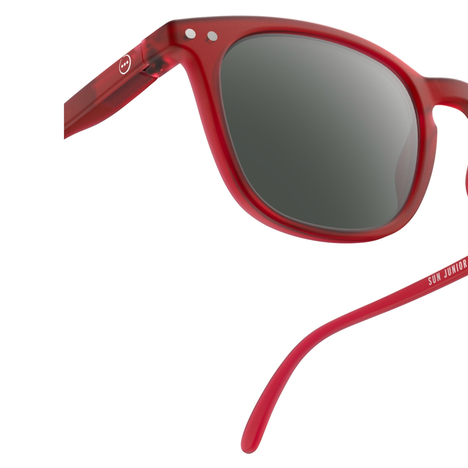 Boys & Girls Red "SUN #E" Sunglasses(5-10Y)