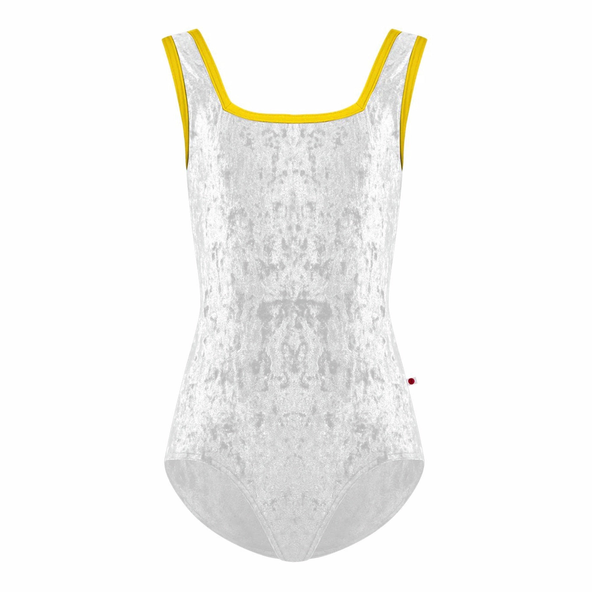 Girls White"Marieke/CV-White/T-Buttercup"Velvet Ballet Onesies