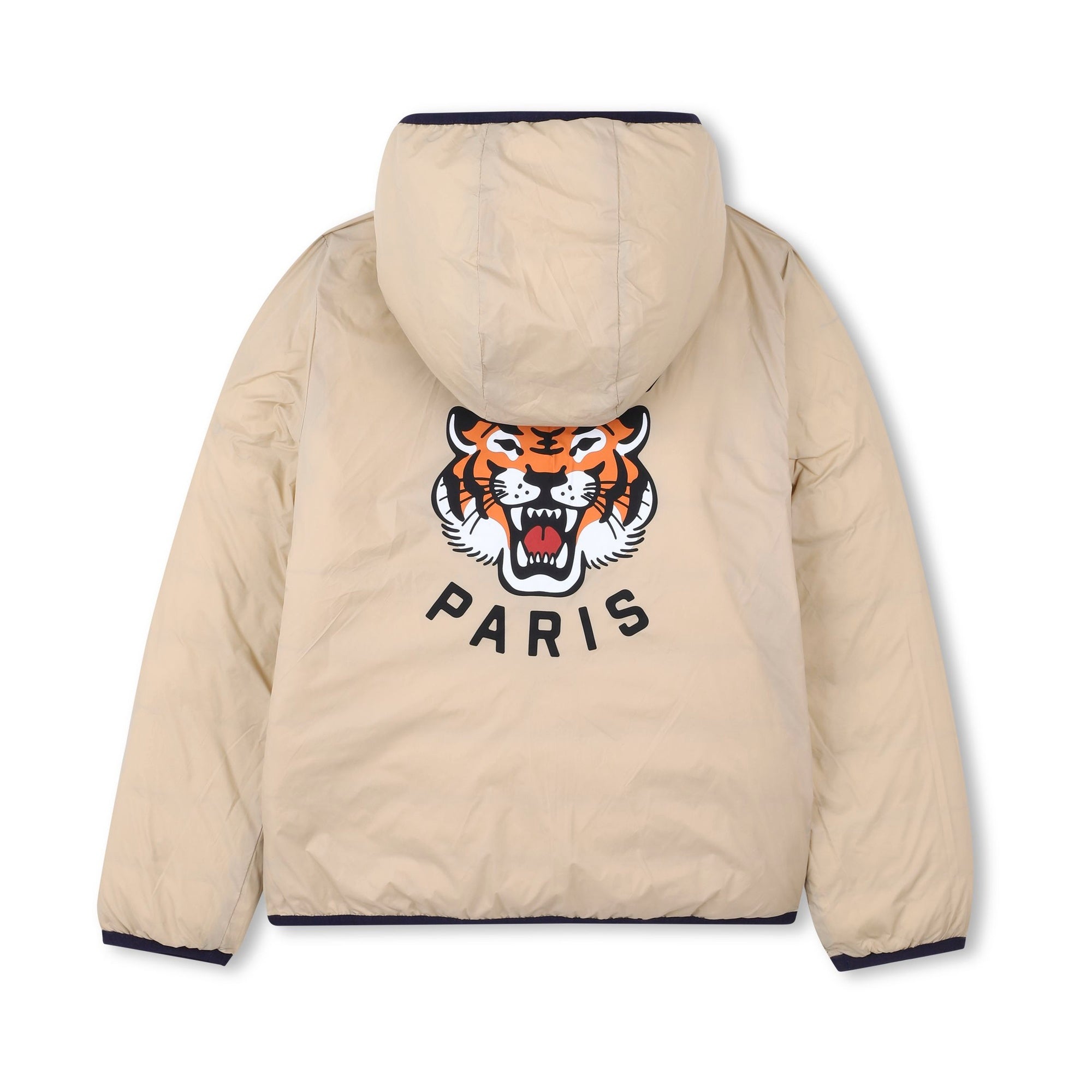 Boys & Girls Navy Reversible Padded Down Jacket