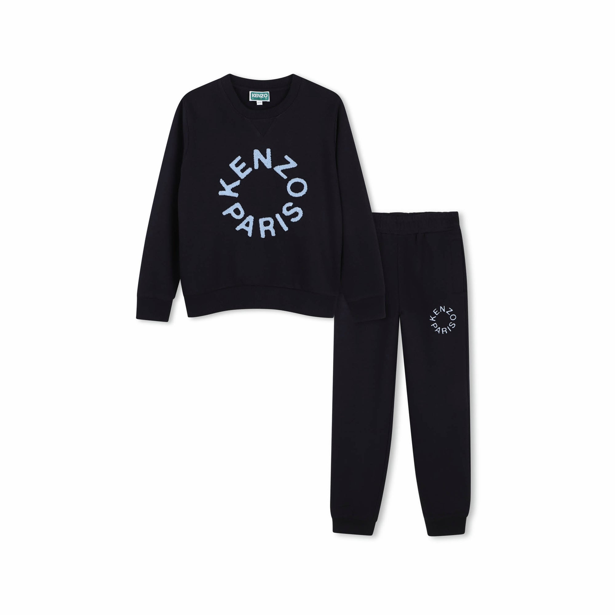 Boys & Girls Dark Blue Cotton Set