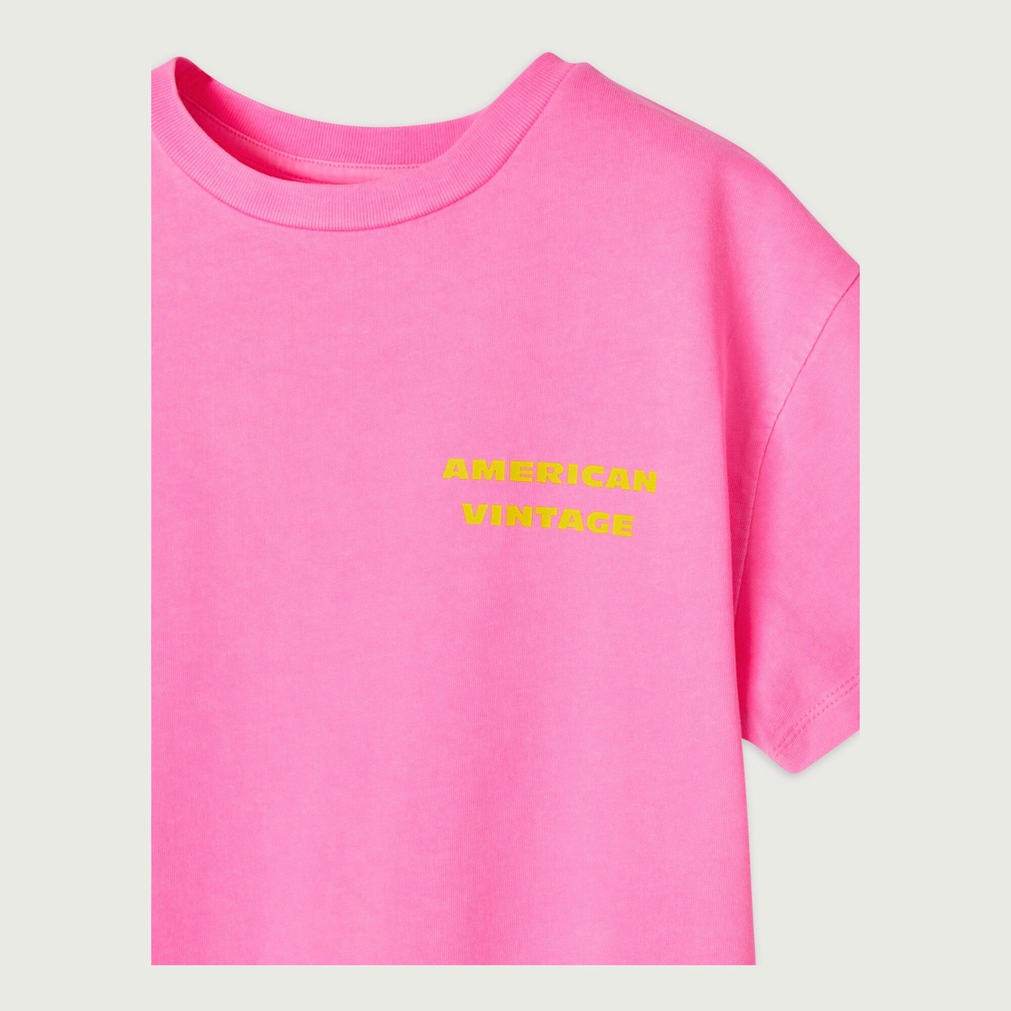 Boys & Girls Pink Printed Cotton T-Shirt