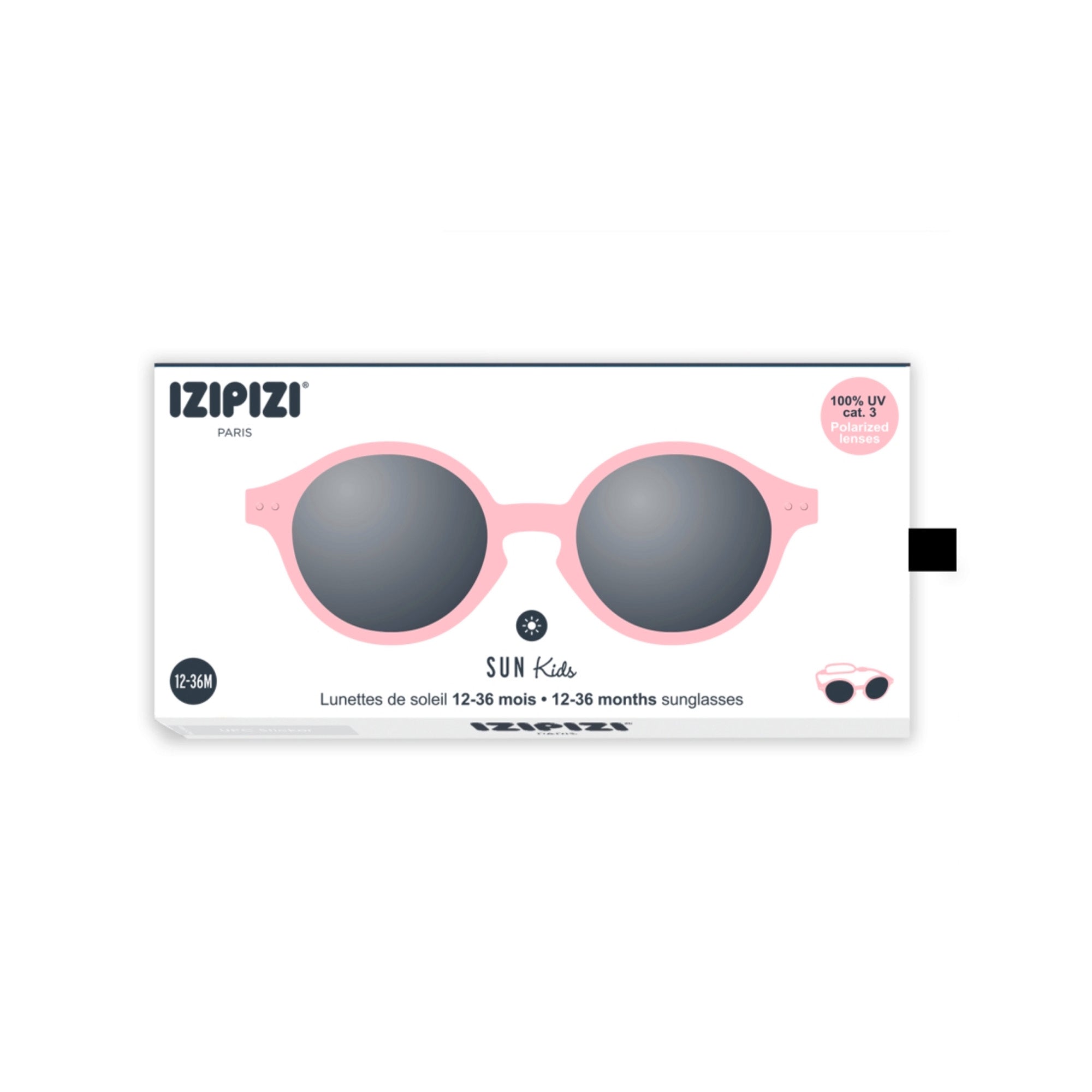 Baby Boys & Girls Pink "#d" Sunglasses(9-36M)