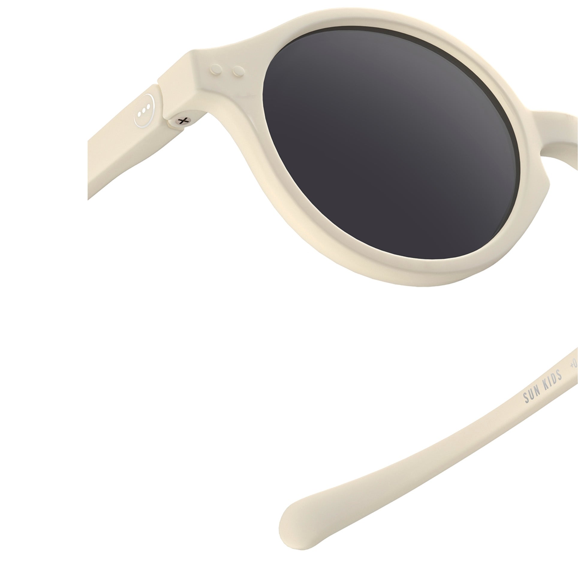 Baby Boys & Girls White "#d" Sunglasses(9-36M)
