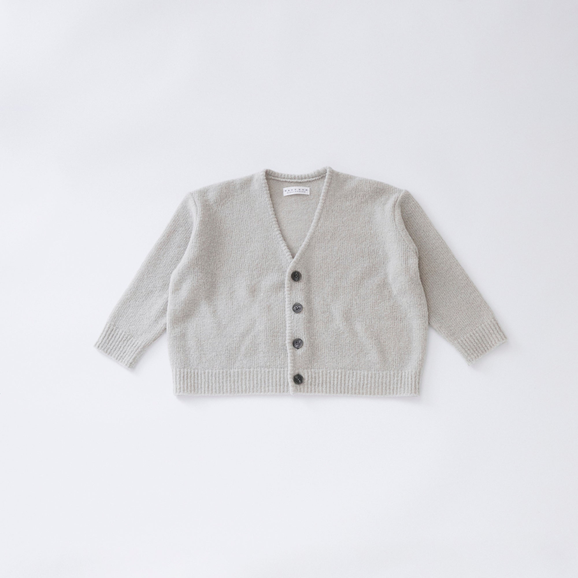 Boys & Girls White Wool Cardigan