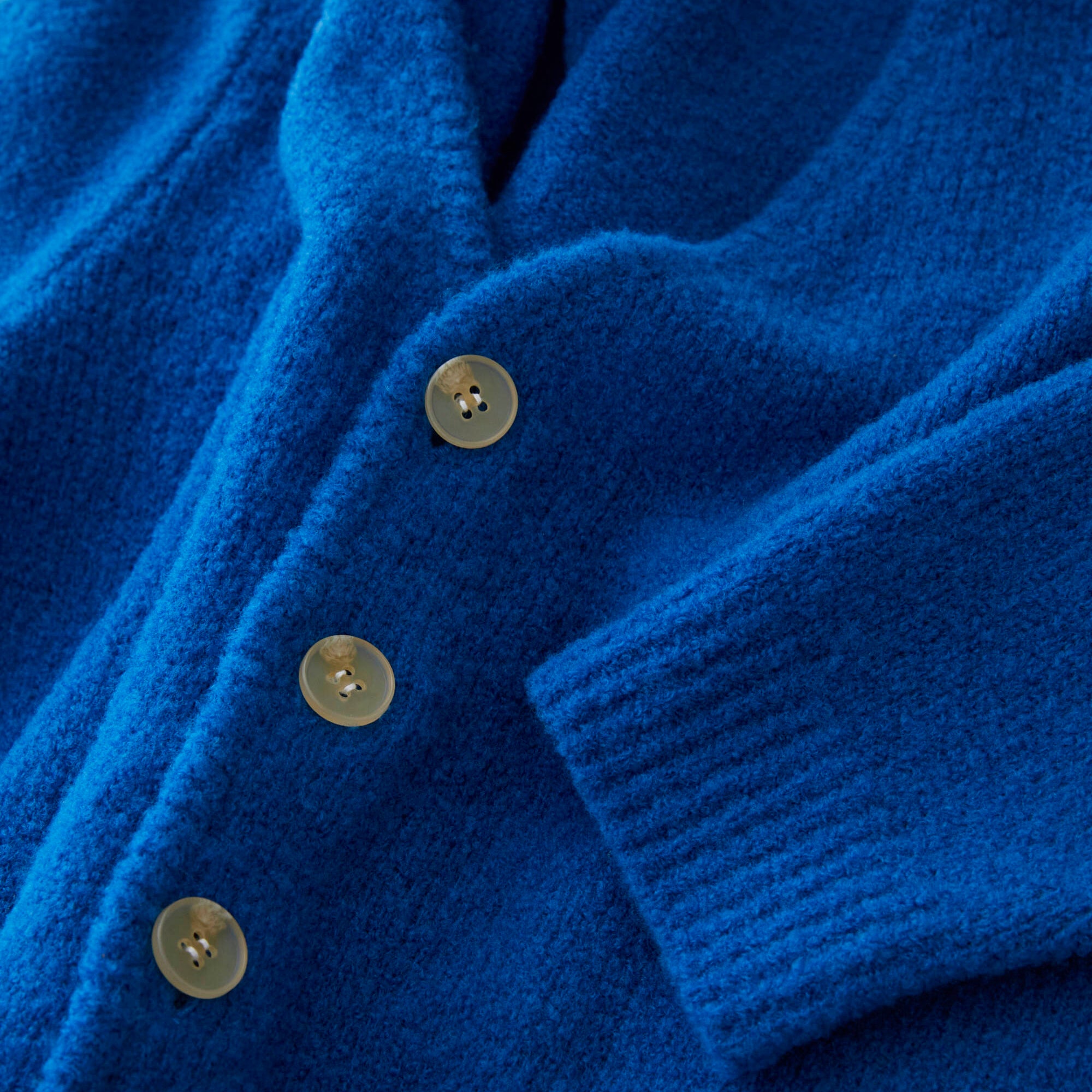 Boys & Girls Blue Wool Cardigan