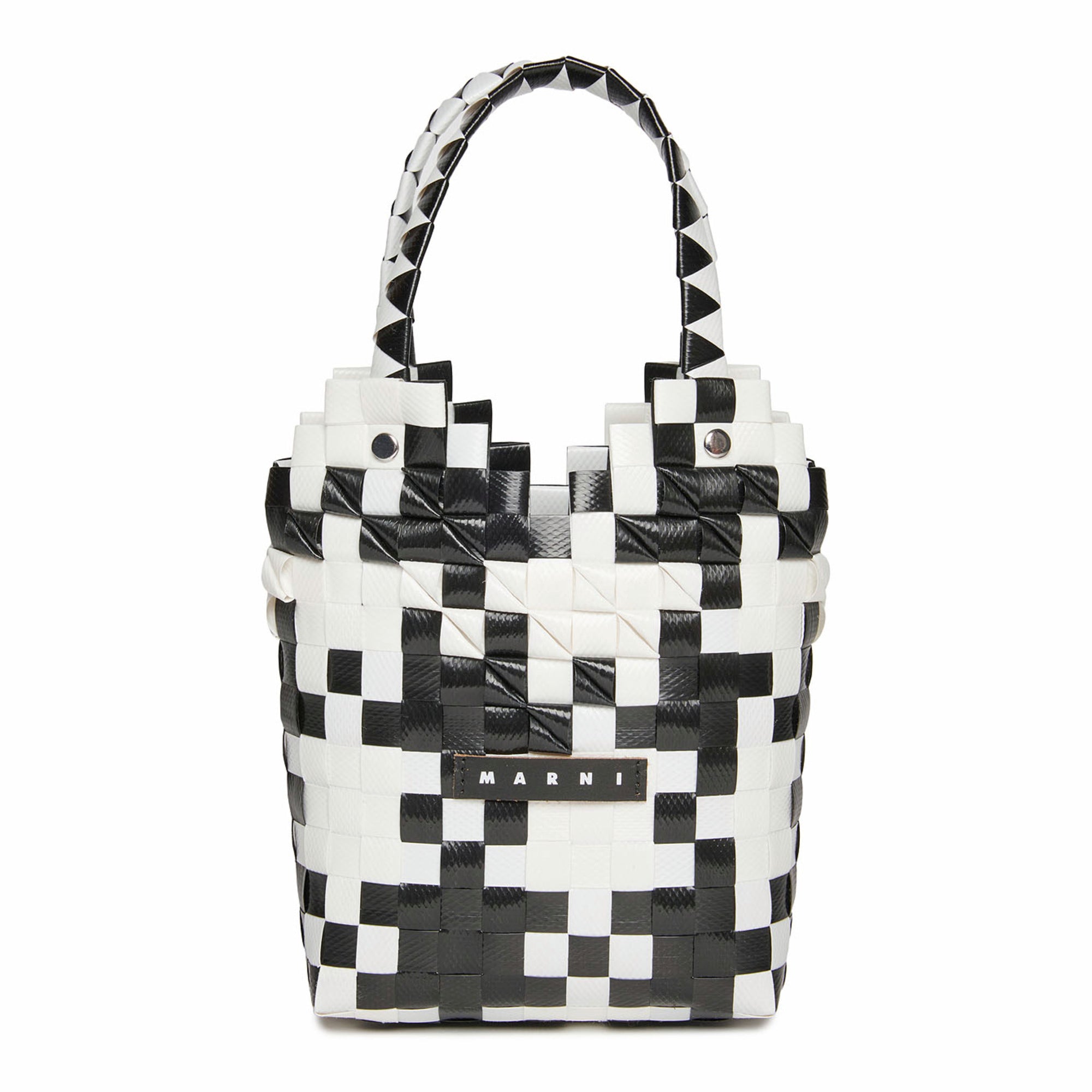 Girls White Logo Handbag