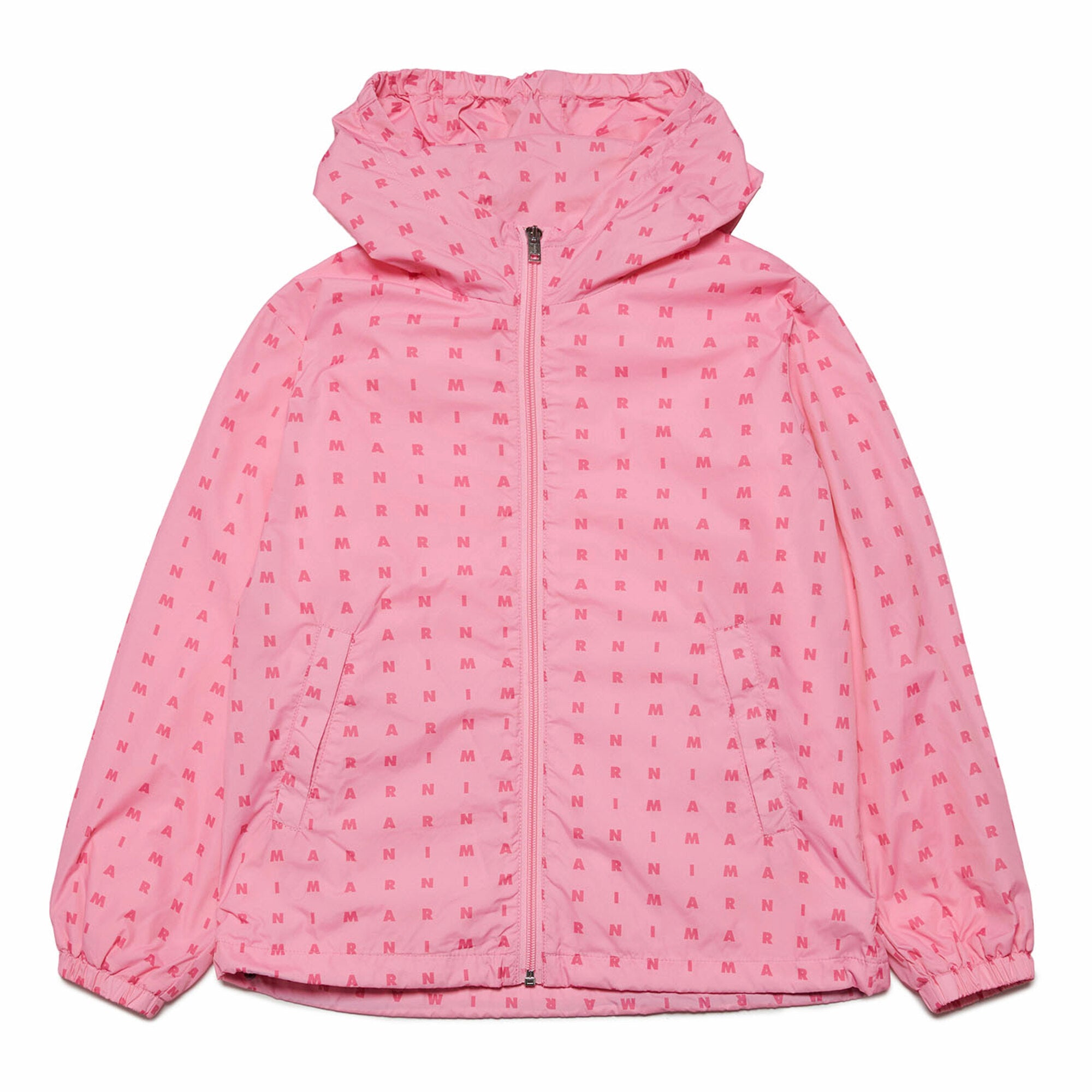 Boys & Girls Pink Logo Zip-Up Jacket