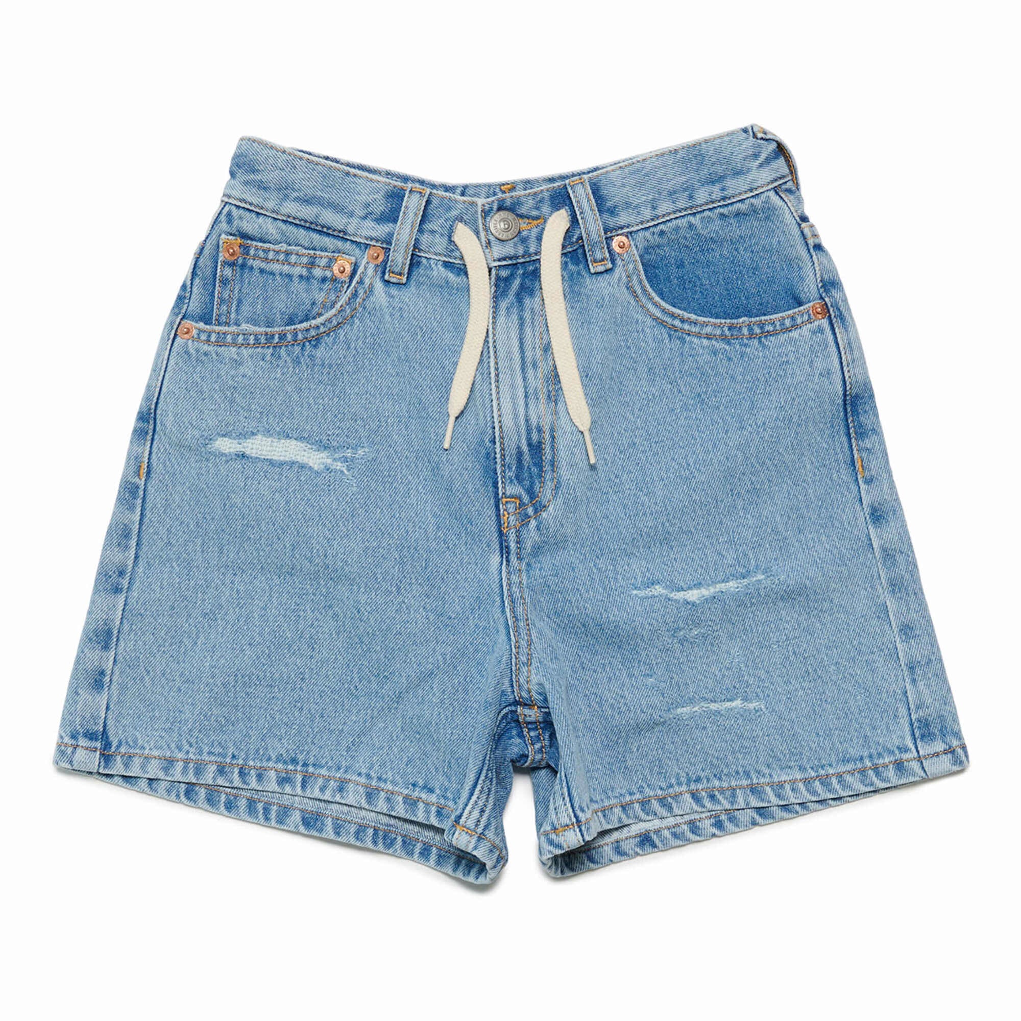 Boys & Girls Blue Denim Shorts