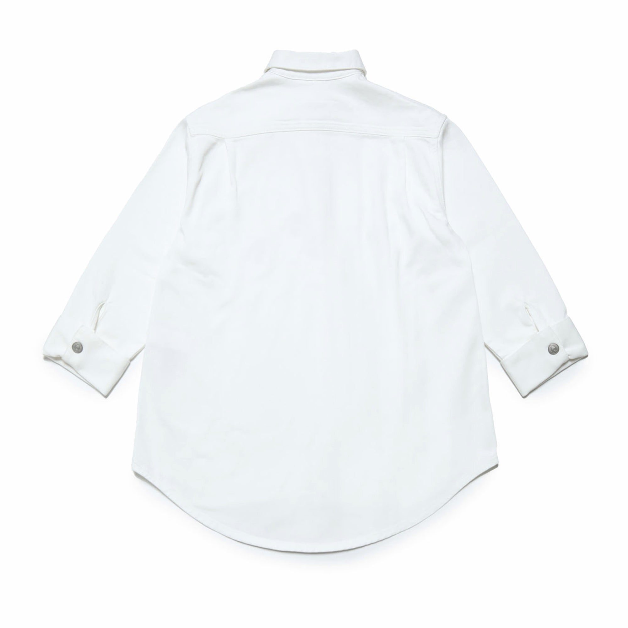 Girls White Cotton Dress
