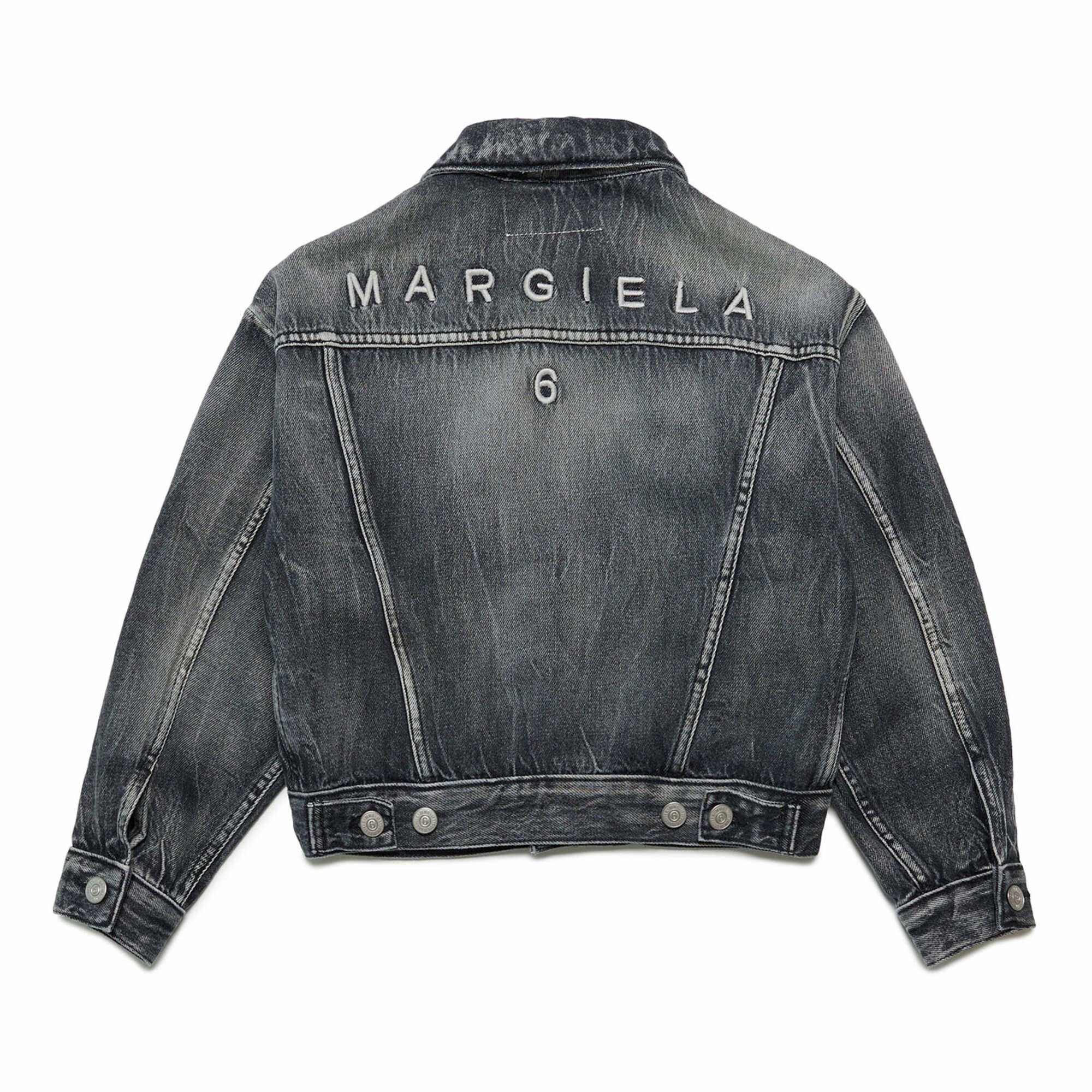 Boys & Girls Black Denim Jacket