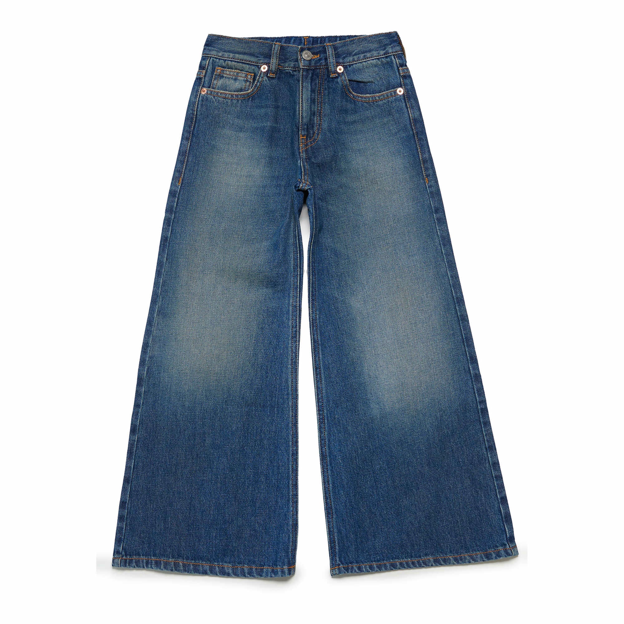 Boys & Girls Blue Denim Trousers