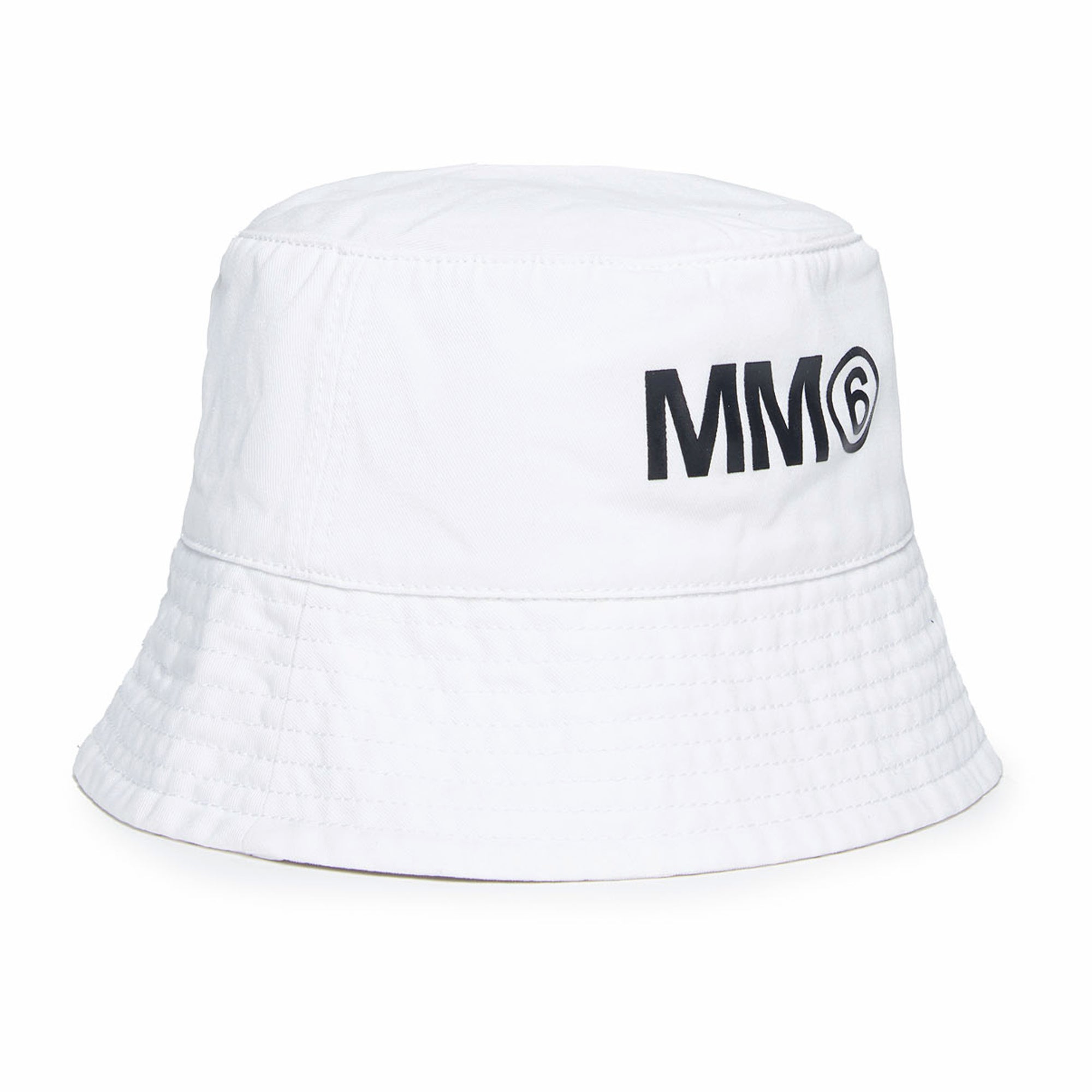 Boys & Girls White Logo Bucket Hat