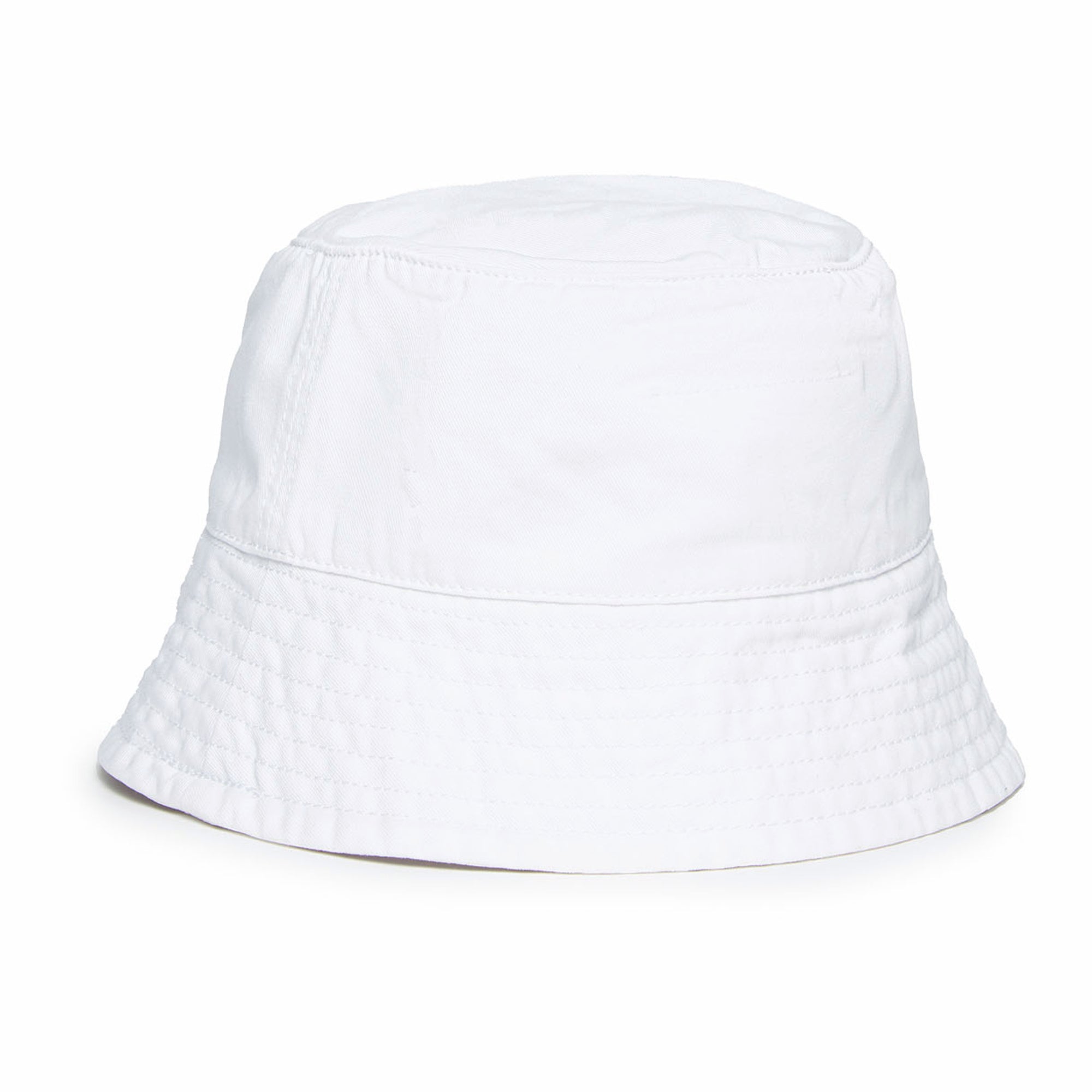 Boys & Girls White Logo Bucket Hat