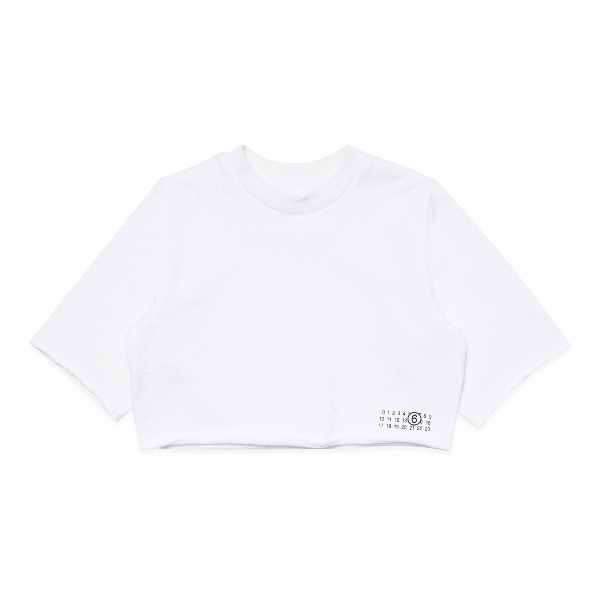 Boys & Girls White Cotton Sweatshirt