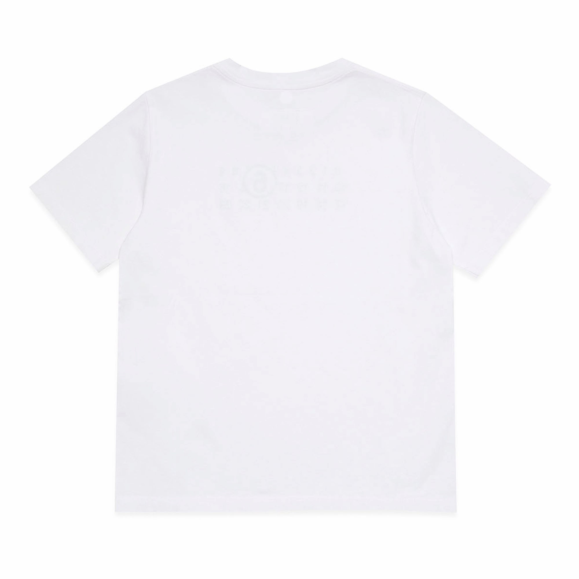 Boys & Girls White Logo Cotton T-Shirt