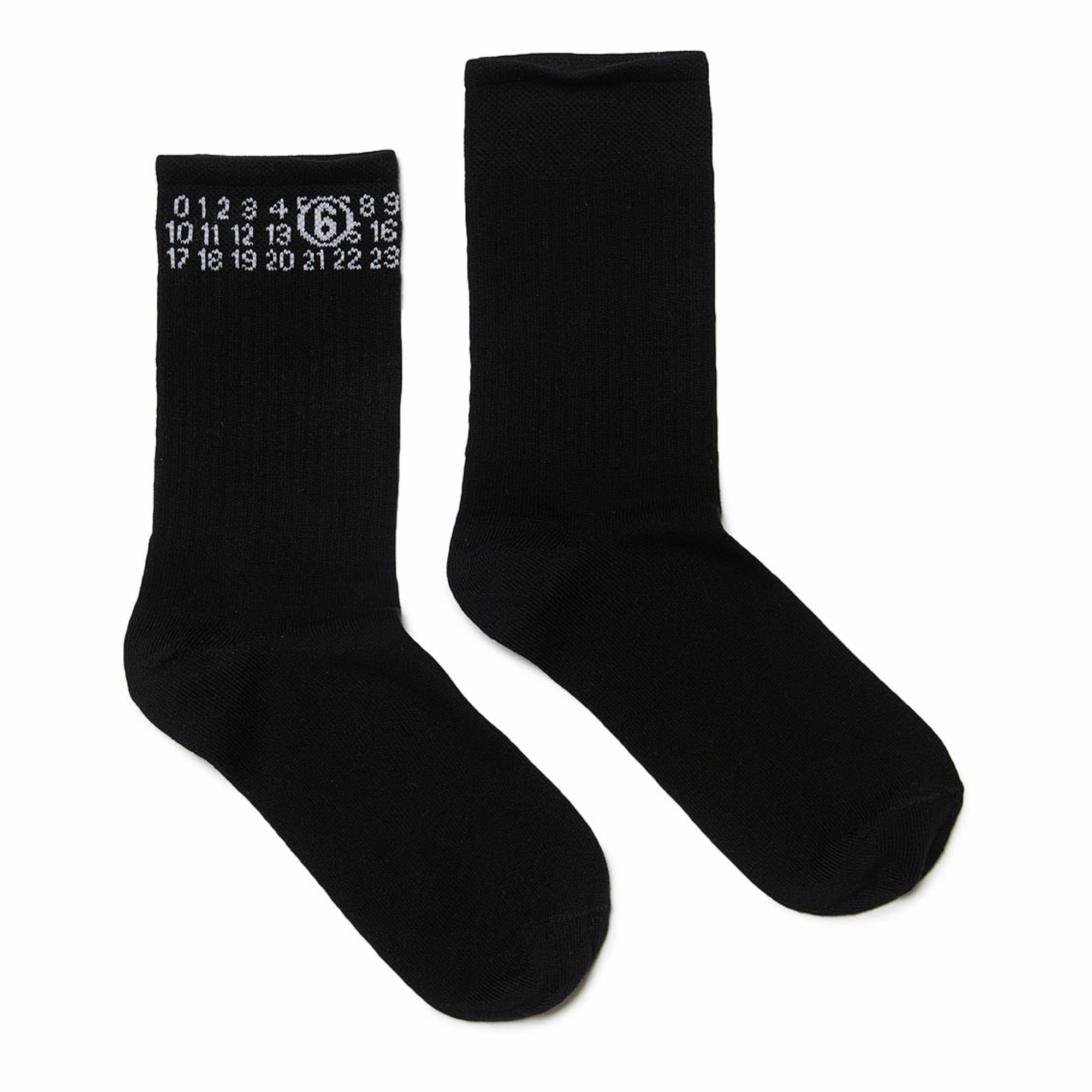 Boys & Girls Black Cotton Socks
