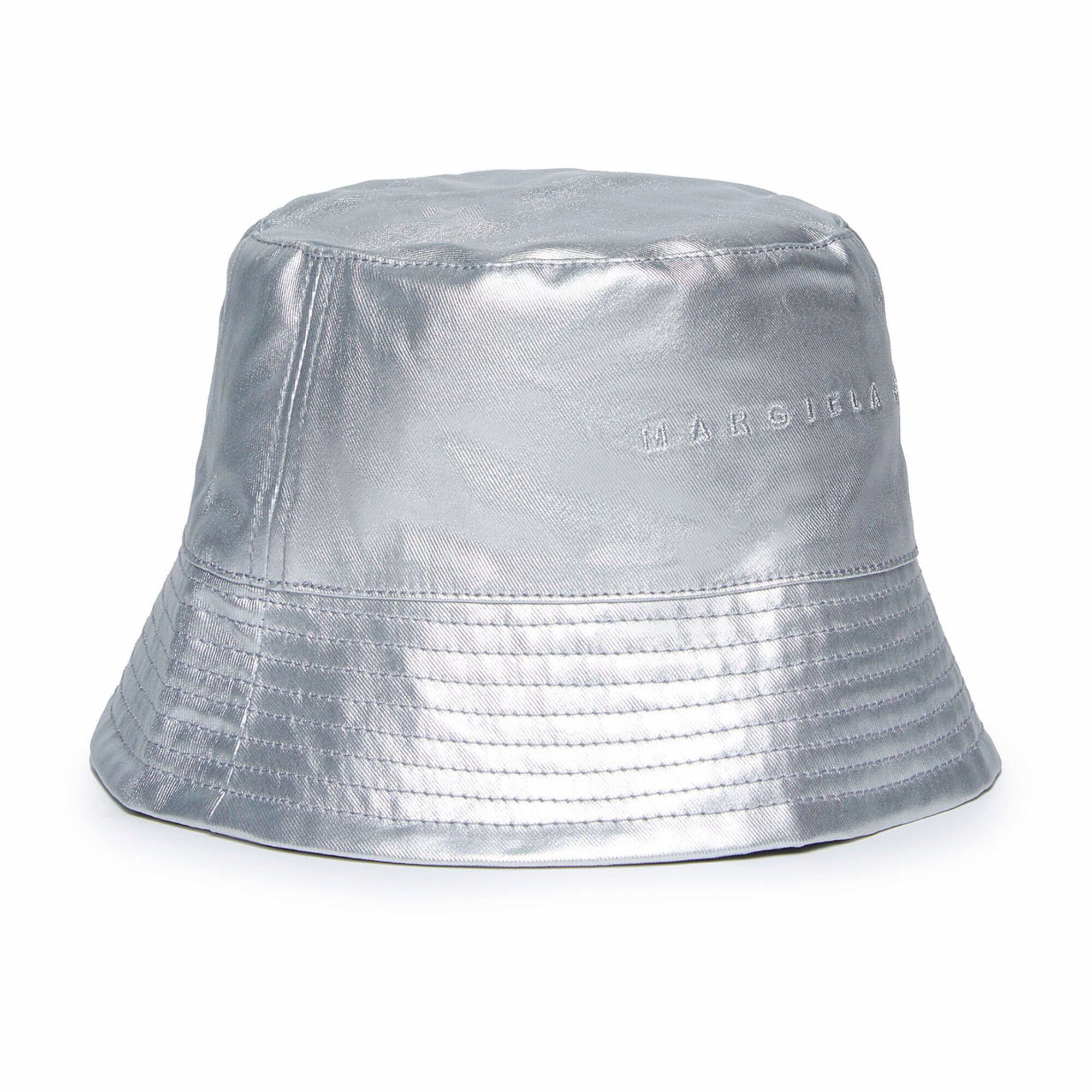 Boys & Girls Silver Logo Bucket Hat