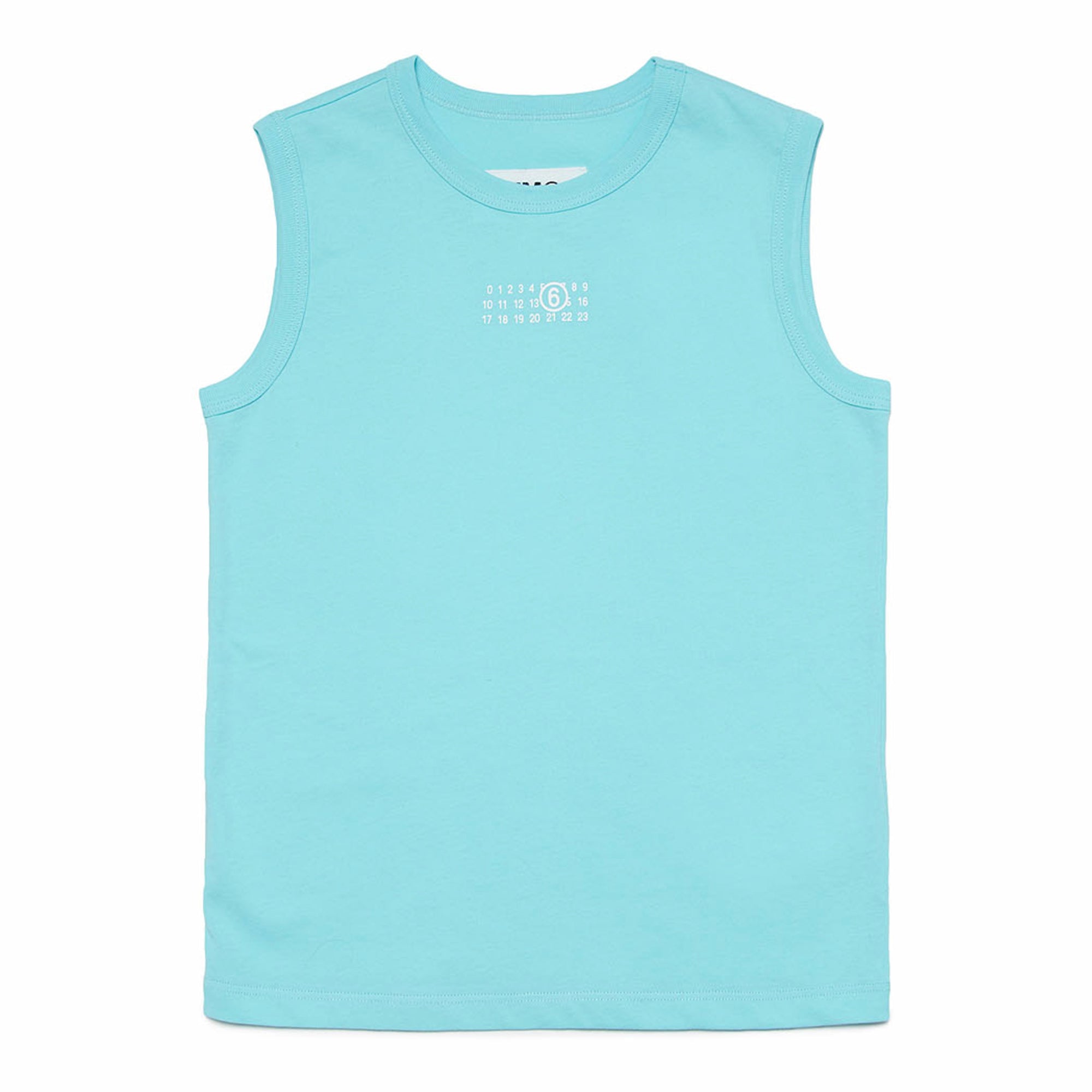 Boys & Girls Light Blue Cotton Vest