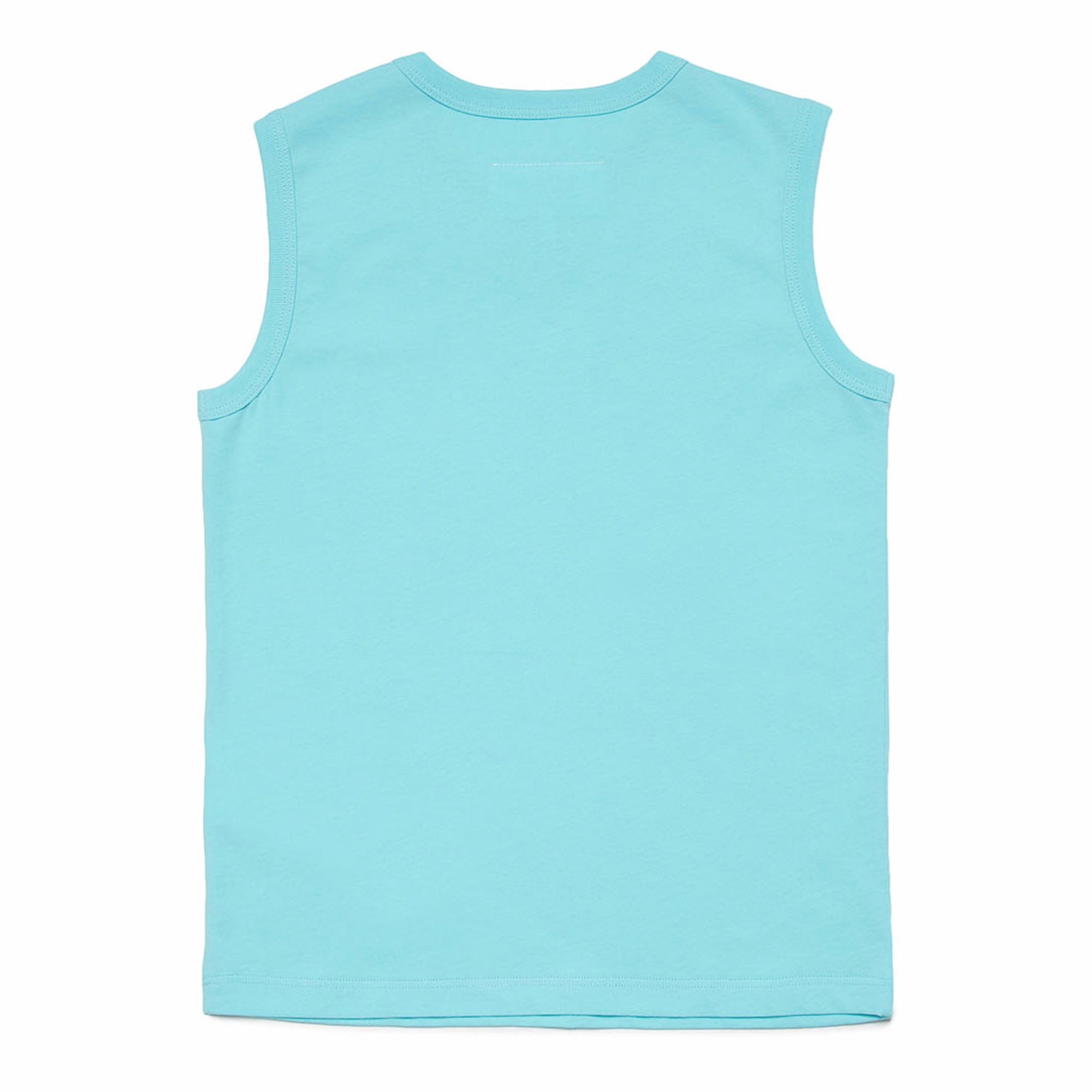 Boys & Girls Light Blue Cotton Vest