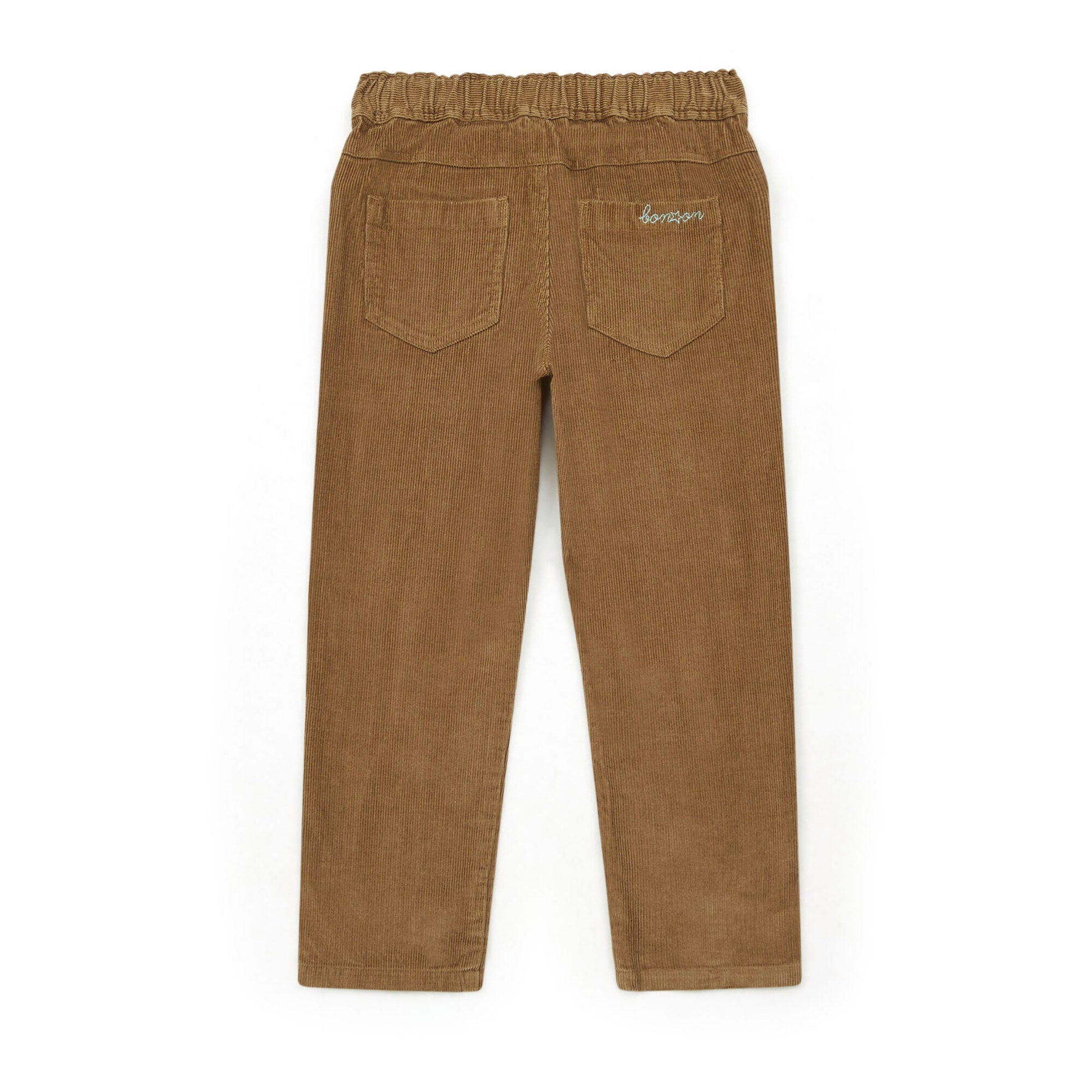 Boys Camel Corduroy Trousers