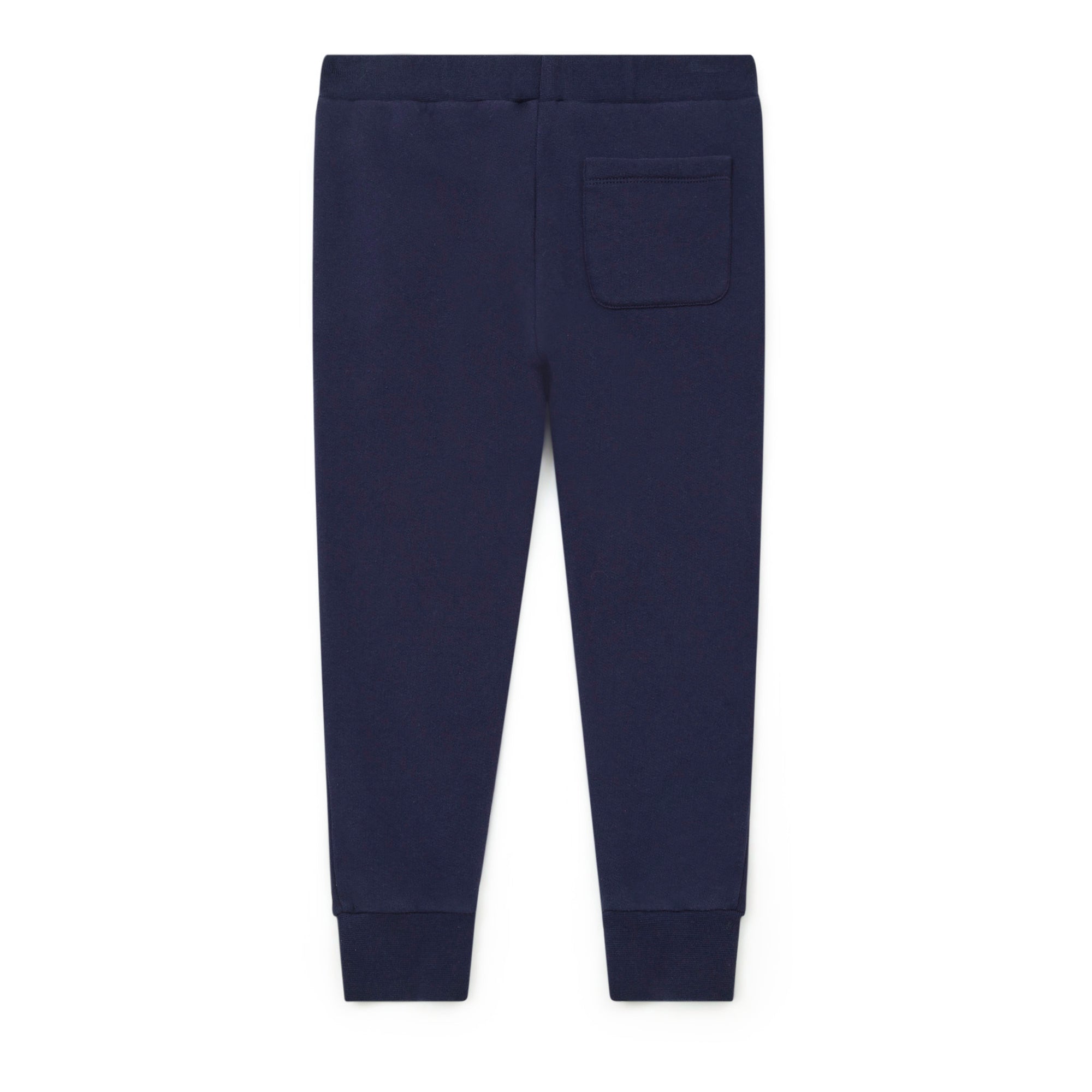 Boys Navy Cotton Trousers