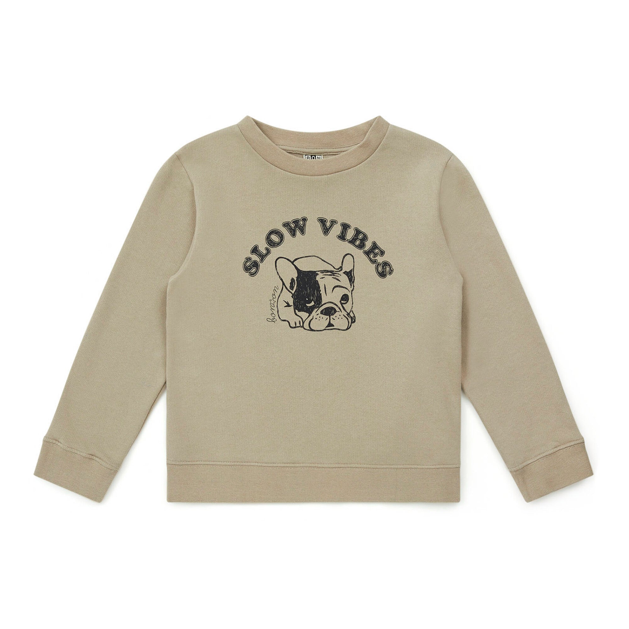 Boys Camel Logo Cotton Sweatshirt