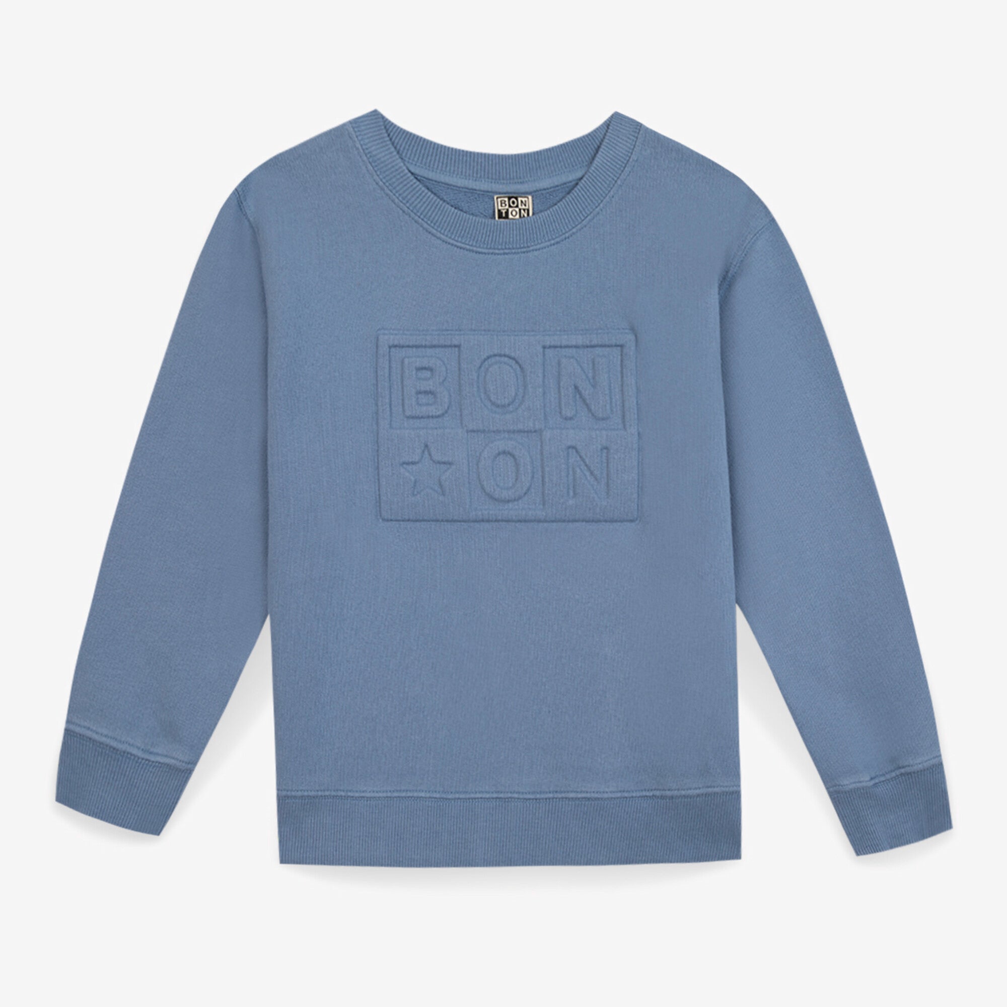 Boys Blue Cotton Sweatshirt