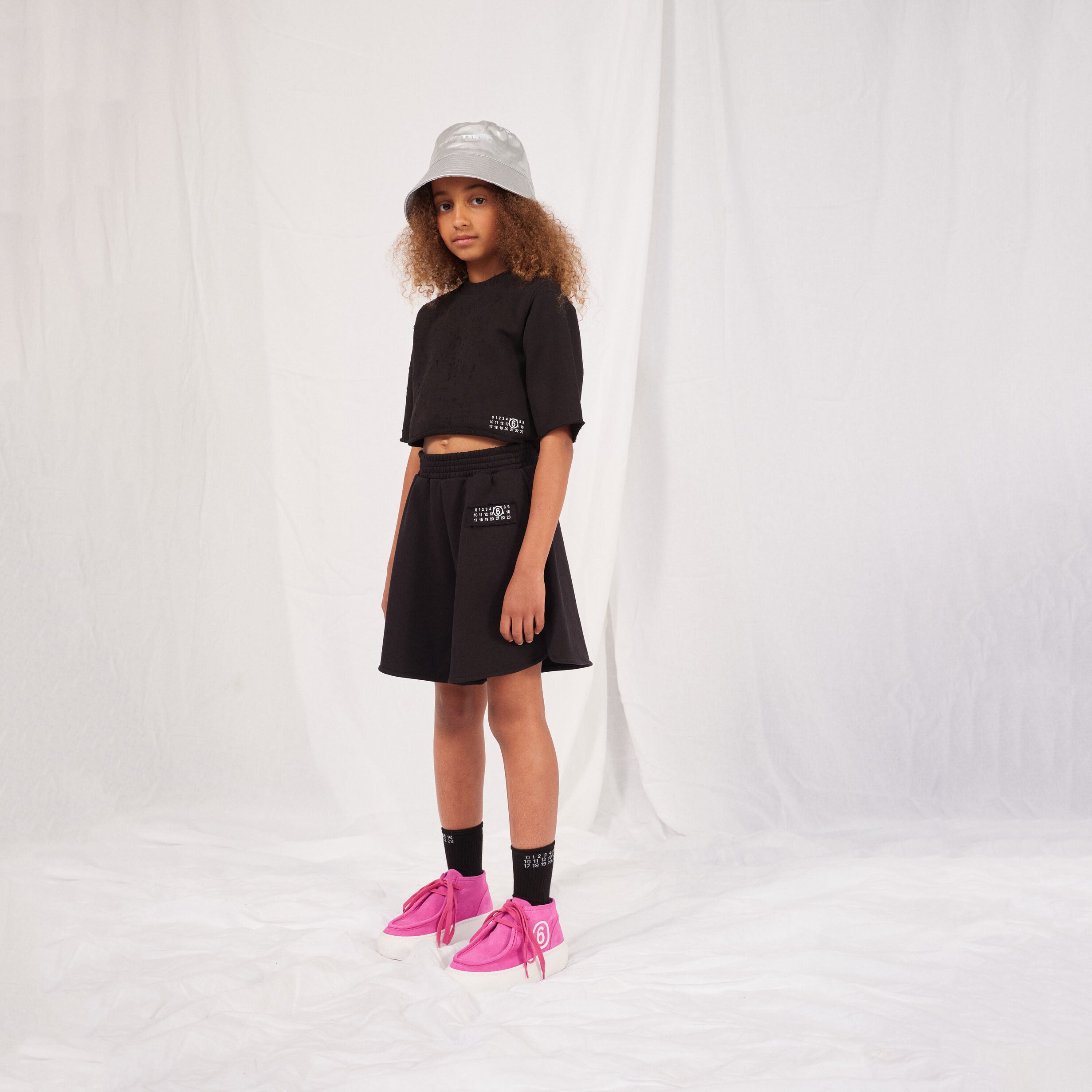 Boys & Girls Black Cotton Sweatshirt