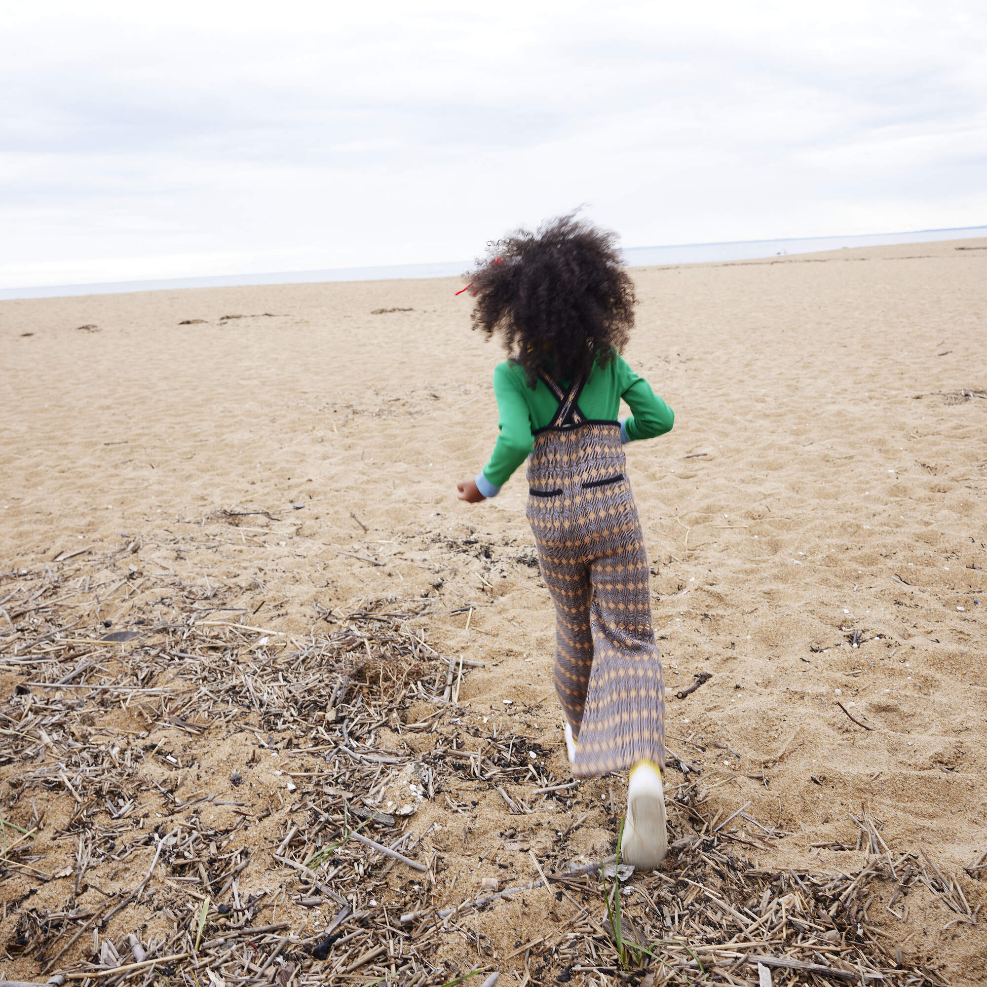 Boys & Girls Green Cotton Polo Shirt