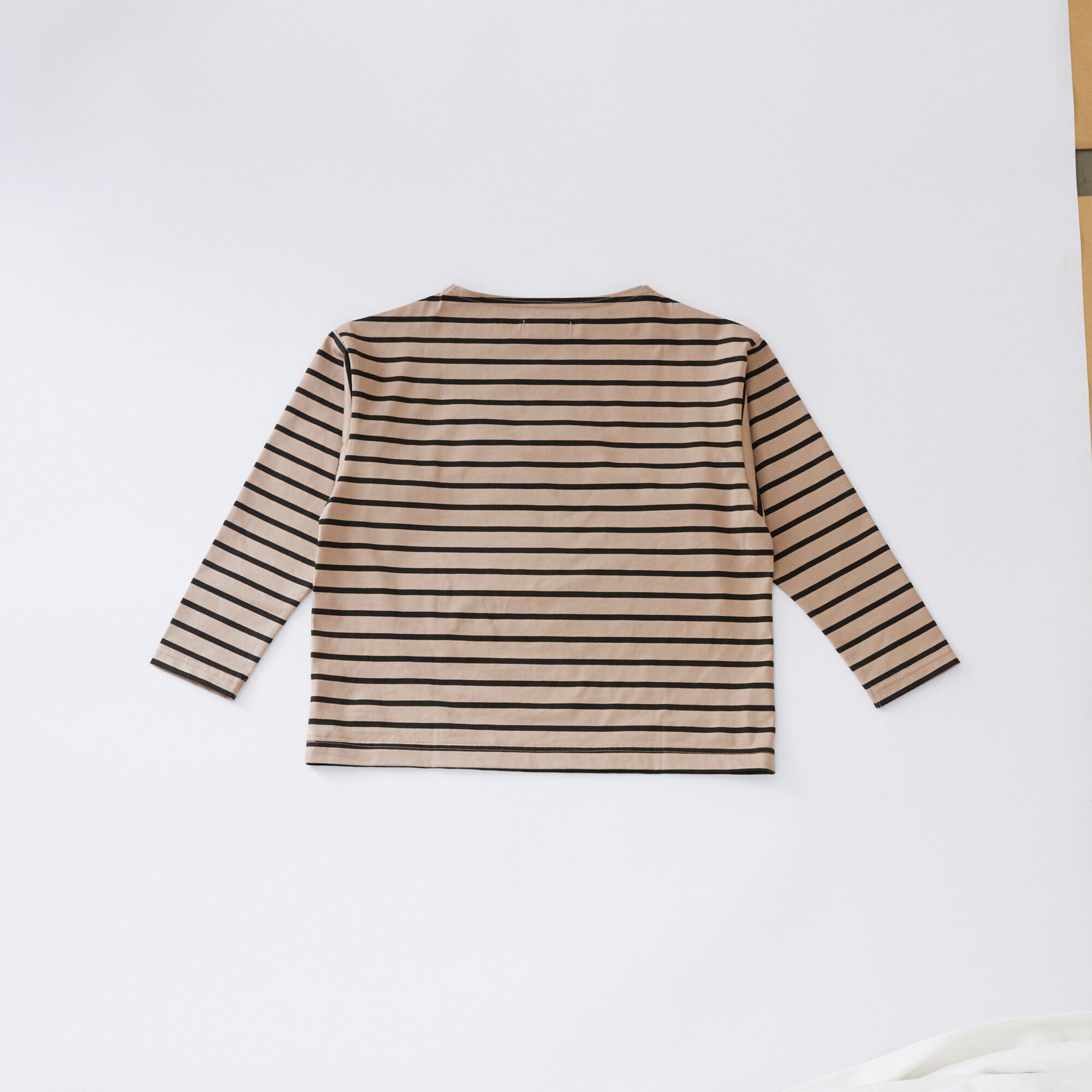 Boys & Girls Black Stripes Cotton T-Shirt