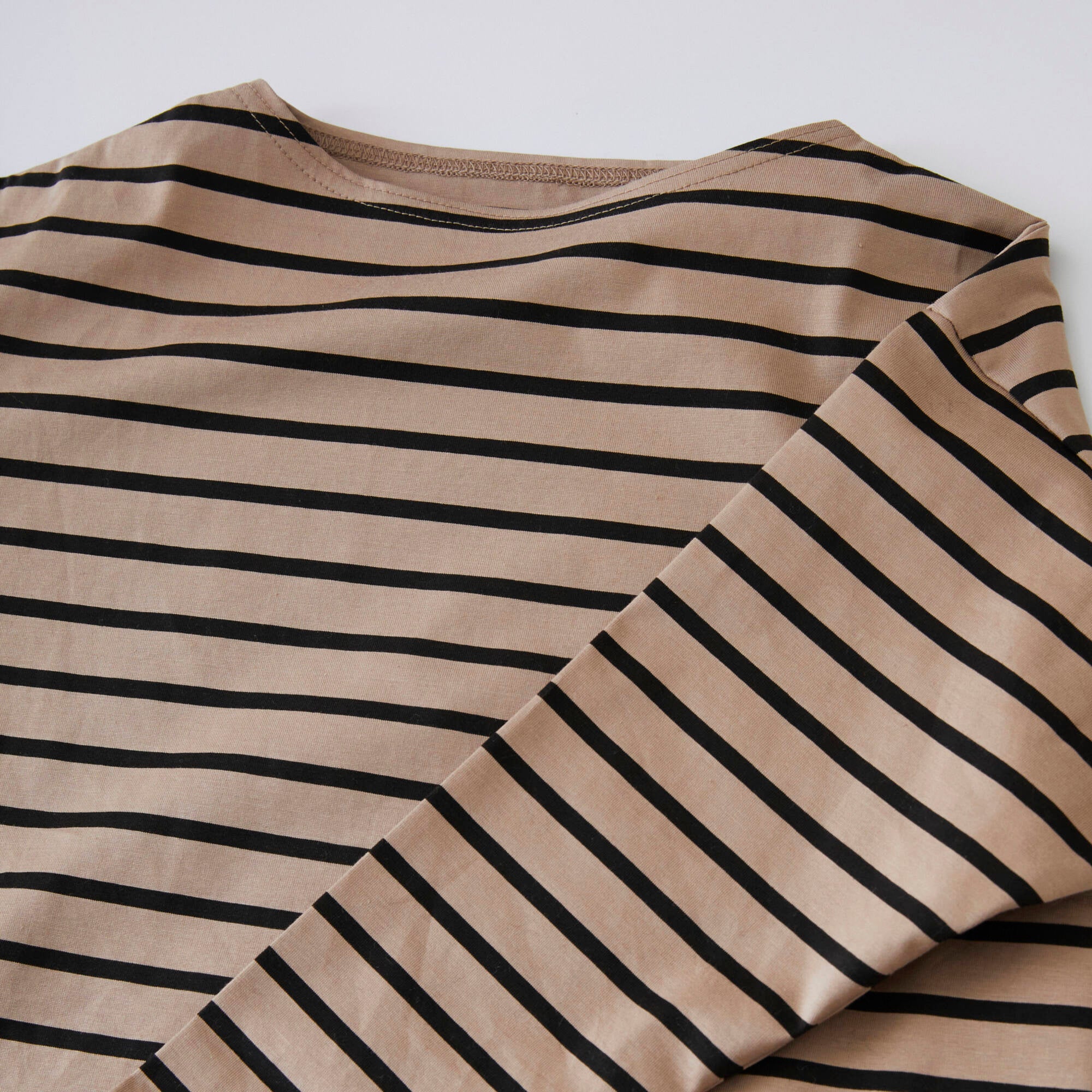 Boys & Girls Black Stripes Cotton T-Shirt