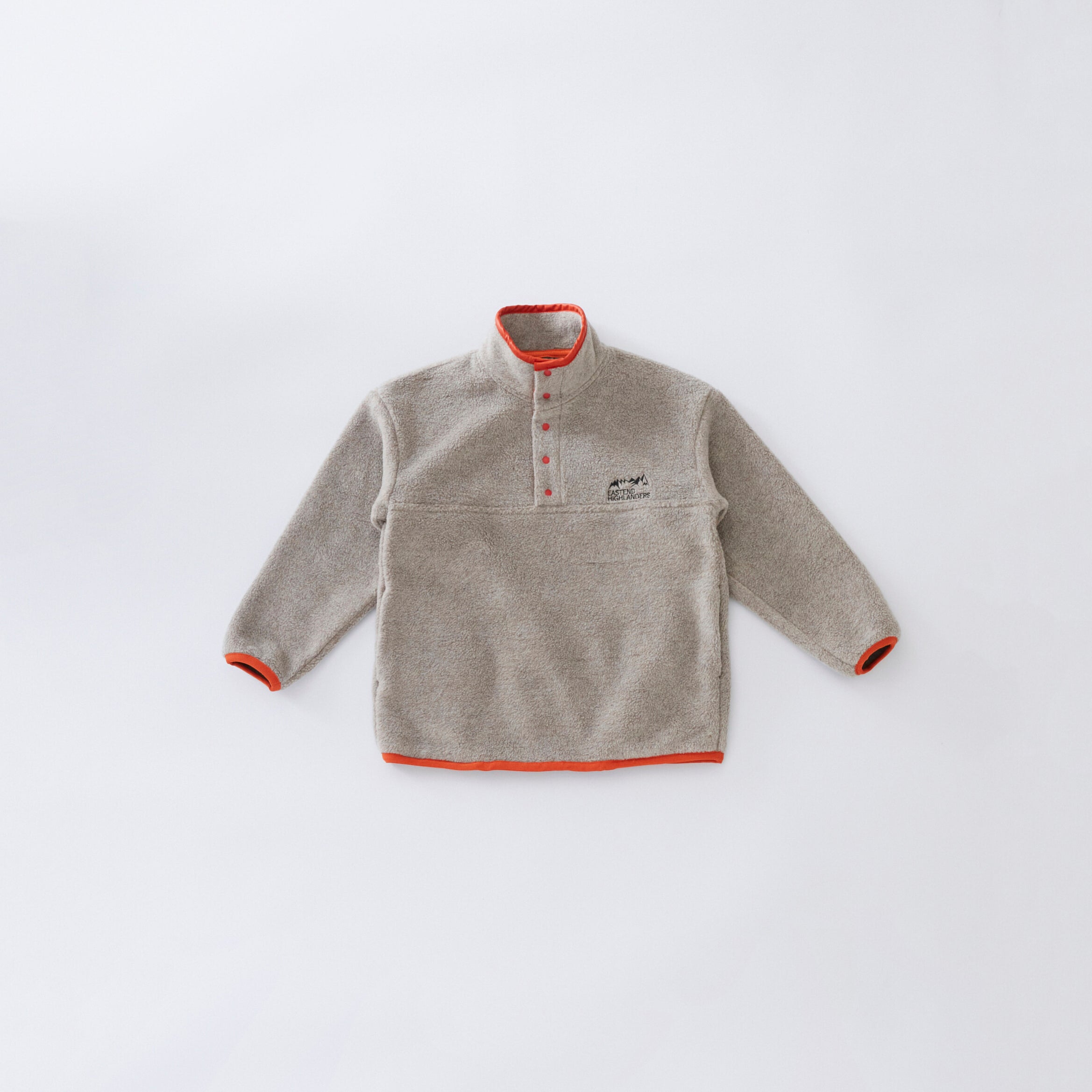 Boys & Girls Beige Logo Fleece Sweatshirt