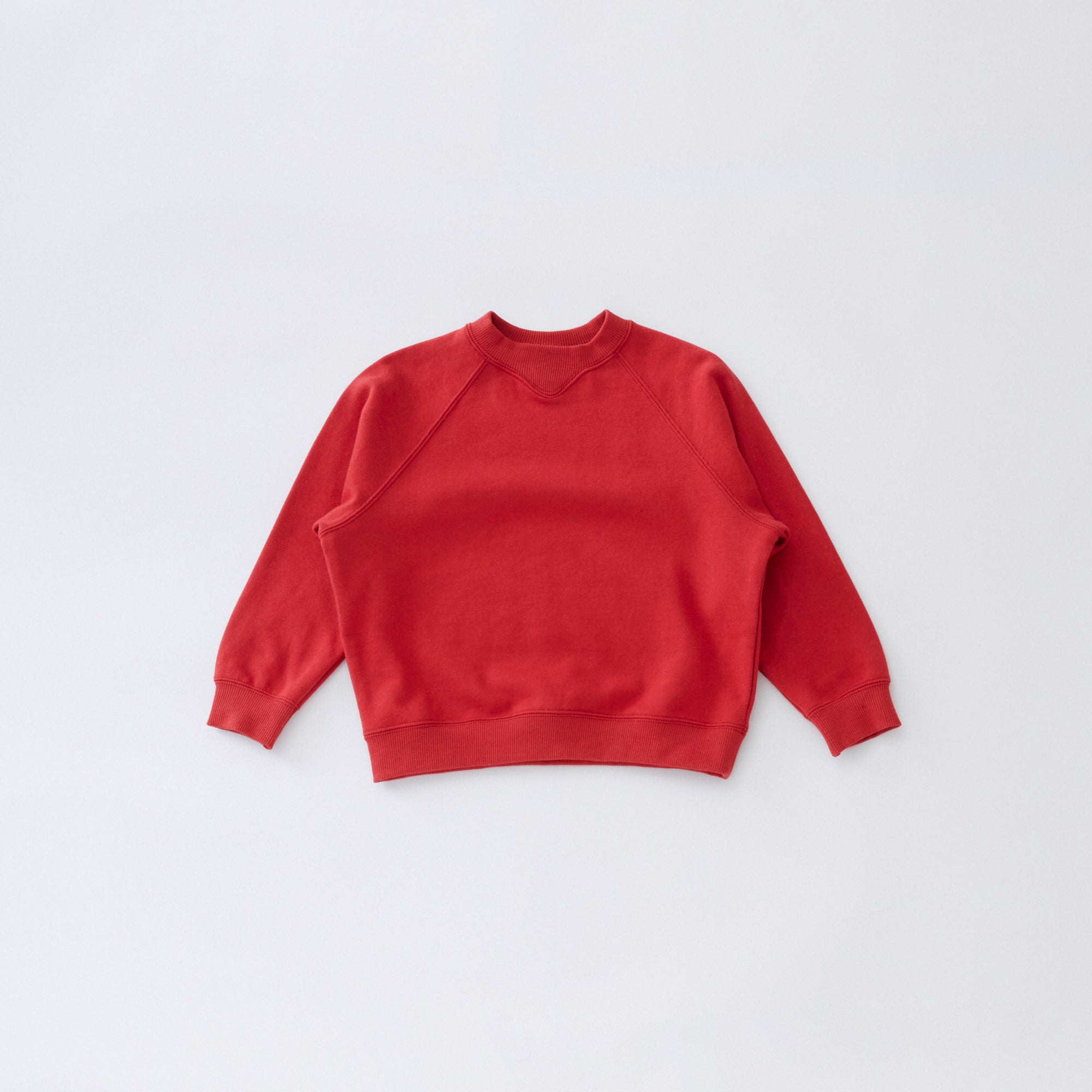 Boys & Girls Red Cotton Sweatshirt