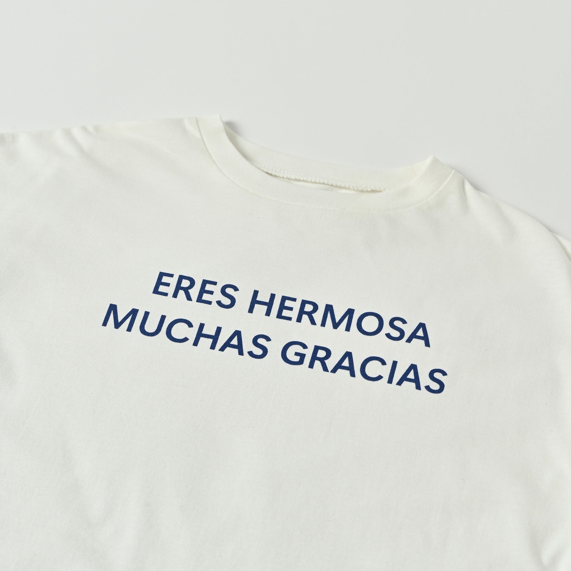 Boys & Girls White Logo Cotton T-Shirt