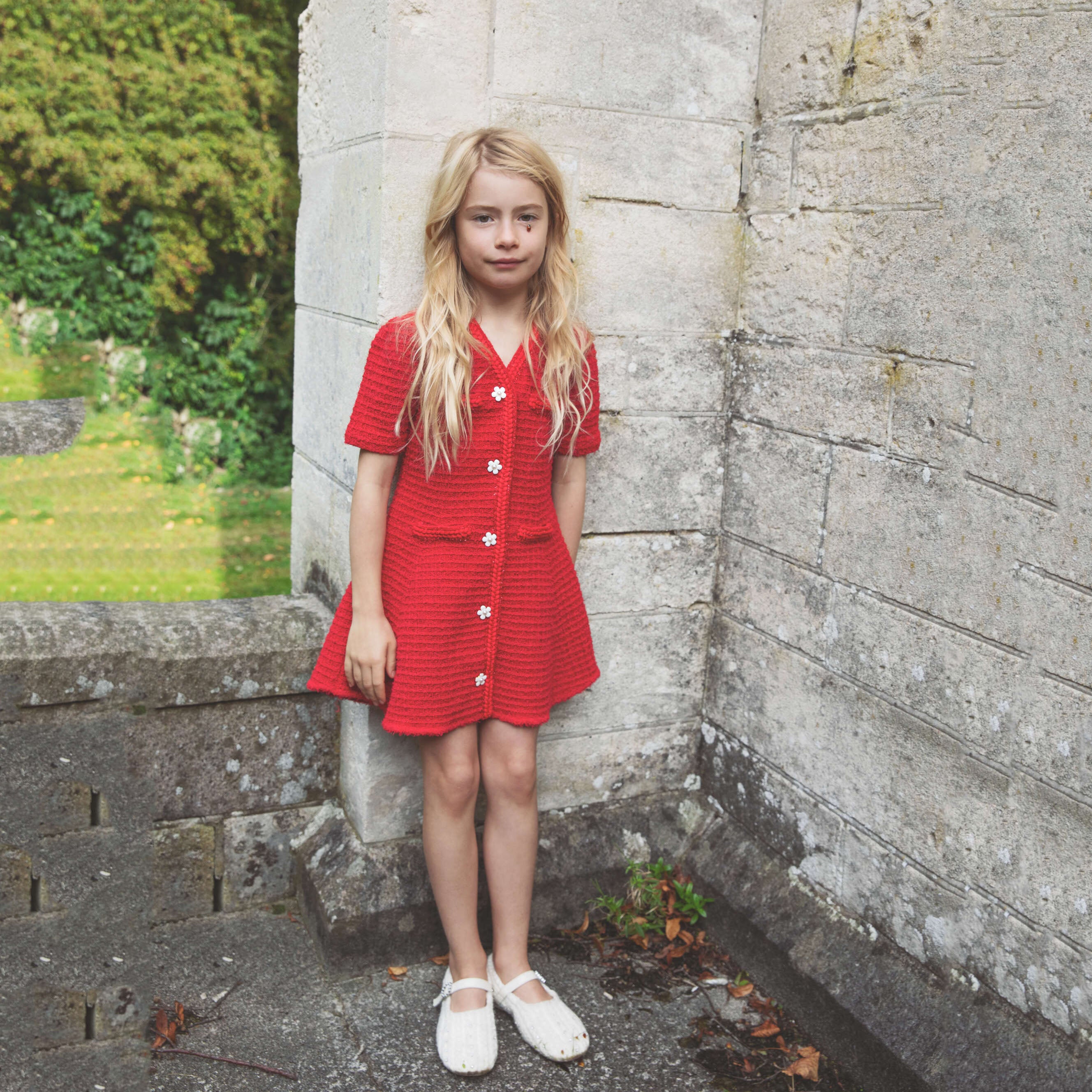 Girls Red Dress