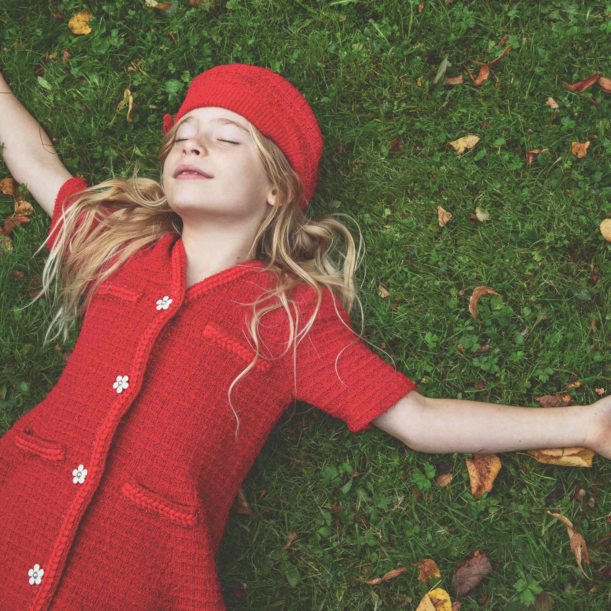 Girls Red Dress