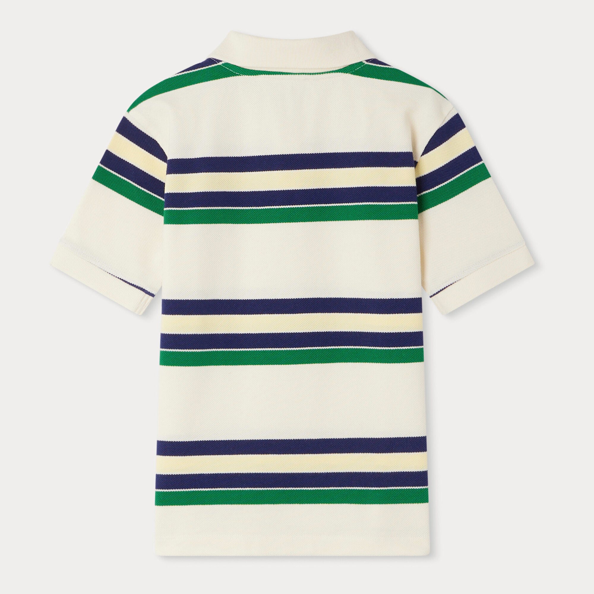 Boys Ivory Cotton Polo Shirt